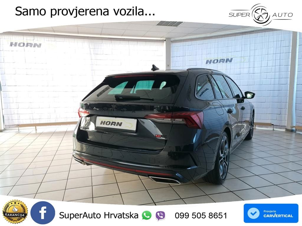 Škoda Octavia Combi RS 2.0 TSI (245 KS) DSG LED+GR SJED+ACC
