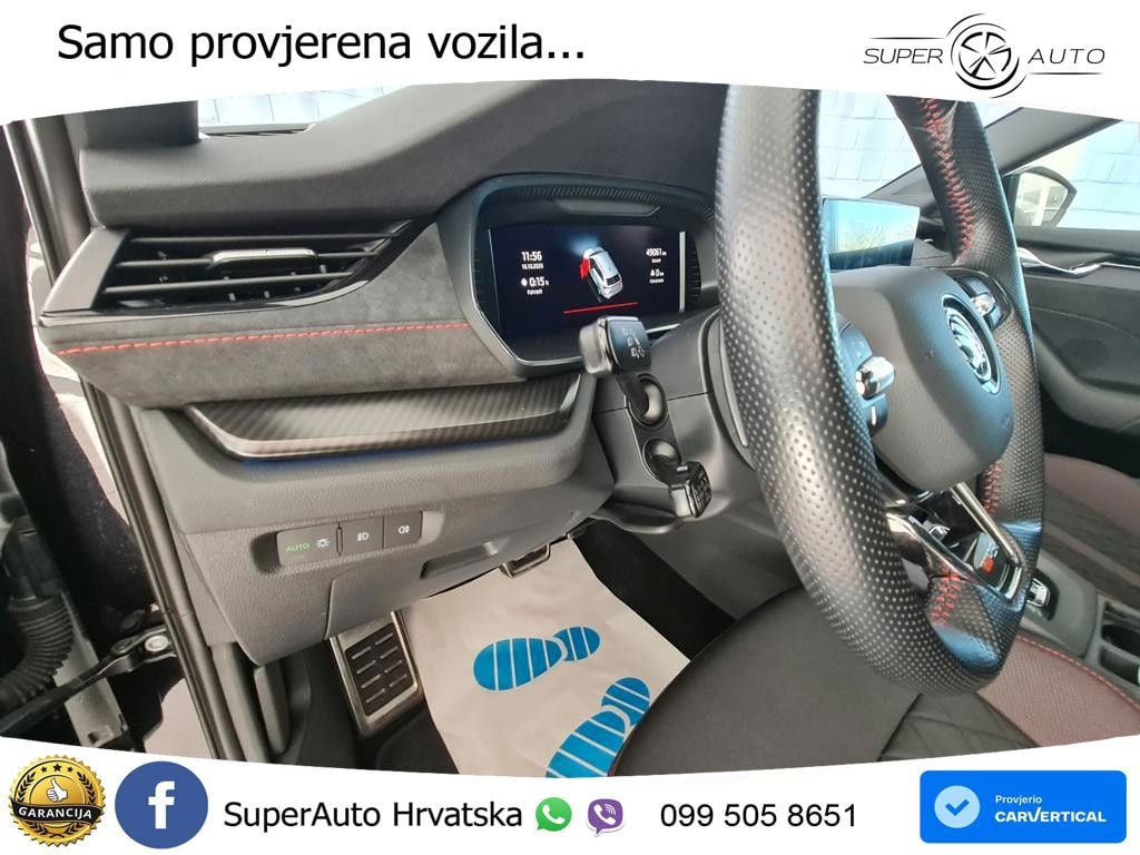 Škoda Octavia Combi RS 2.0 TSI (245 KS) DSG LED+GR SJED+ACC