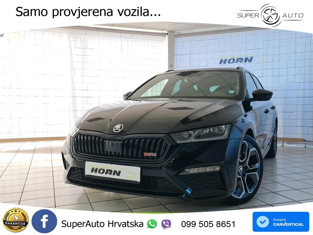 Škoda Octavia Combi RS 2.0 TSI (245 KS) DSG LED+GR SJED+ACC