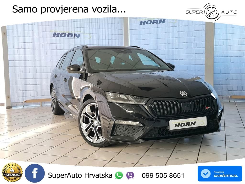 Škoda Octavia Combi RS 2.0 TSI (245 KS) DSG LED+GR SJED+ACC