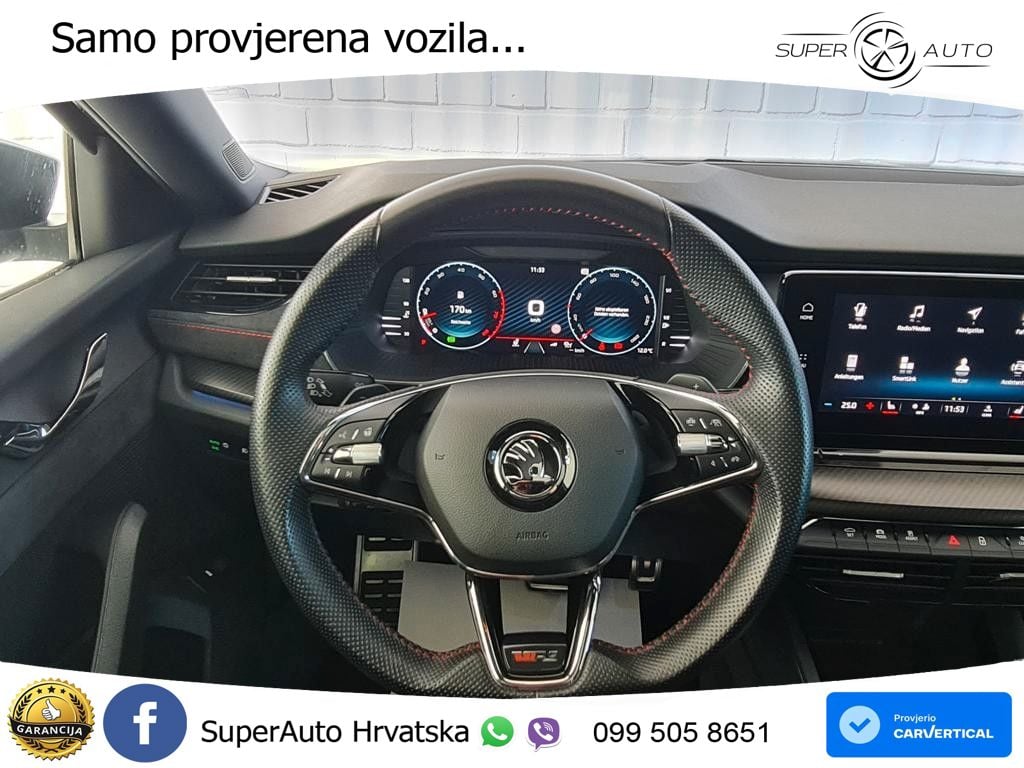 Škoda Octavia Combi RS 2.0 TSI (245 KS) DSG LED+GR SJED+ACC