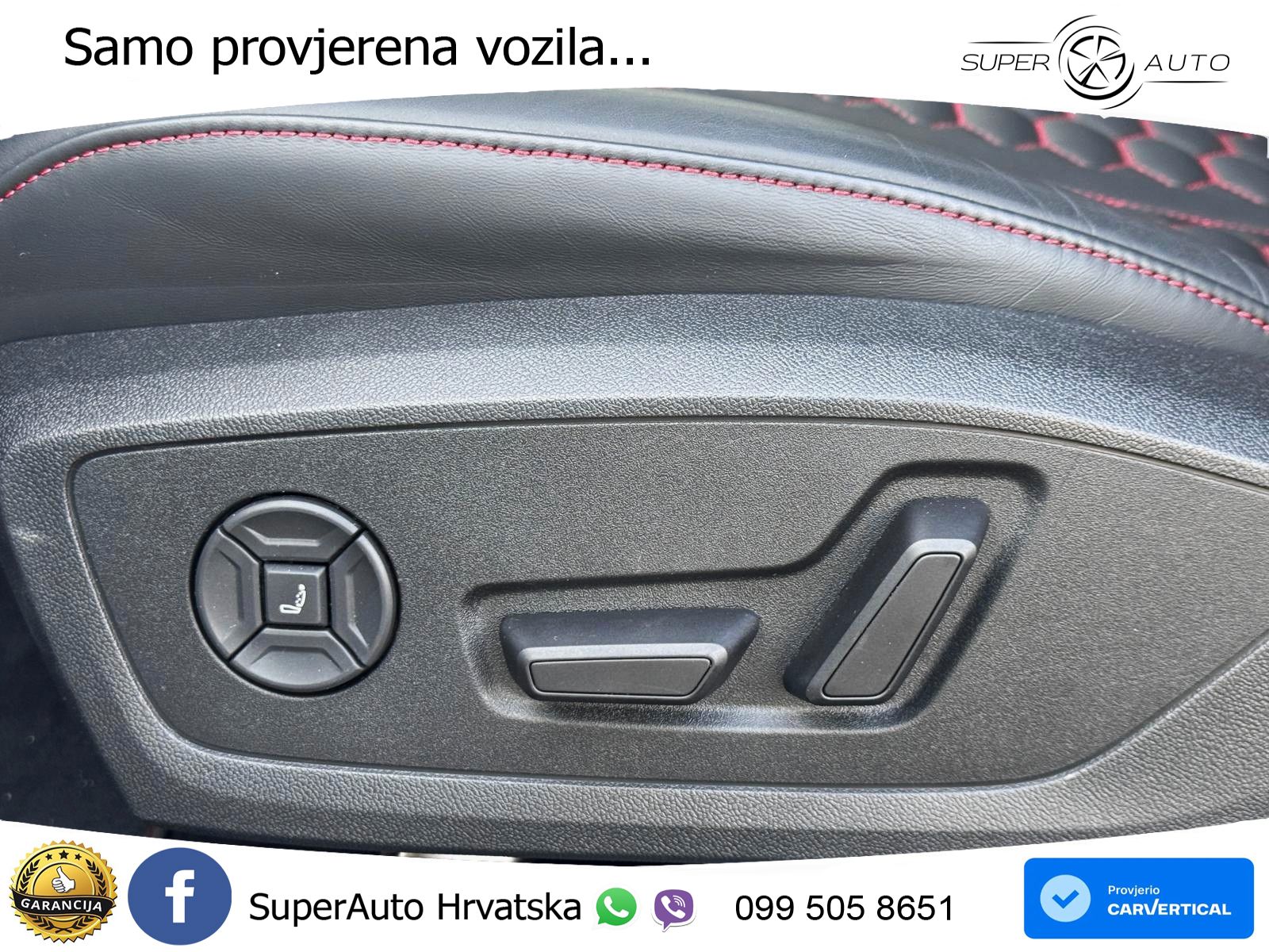 Audi RS3 Sedan 2.5 TFSI (400 KS) quattro S tronic ZRAČNI+ACC+GR SJED+KAM+PANO
