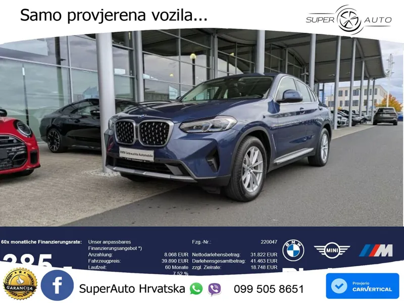 BMW X4 20d (190 KS) xDrive Steptronic