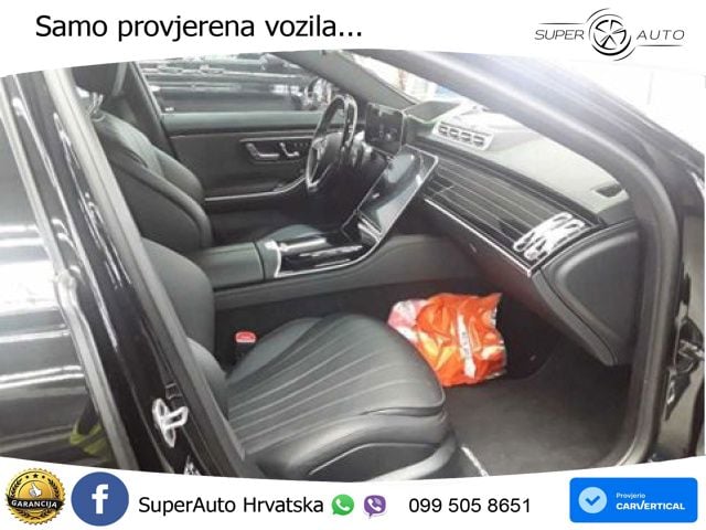 Mercedes S 450d (367 KS) EQ Boost 4MATIC 9G-TRONIC AMG ACC+HEAD+GR SJED+360+PANO