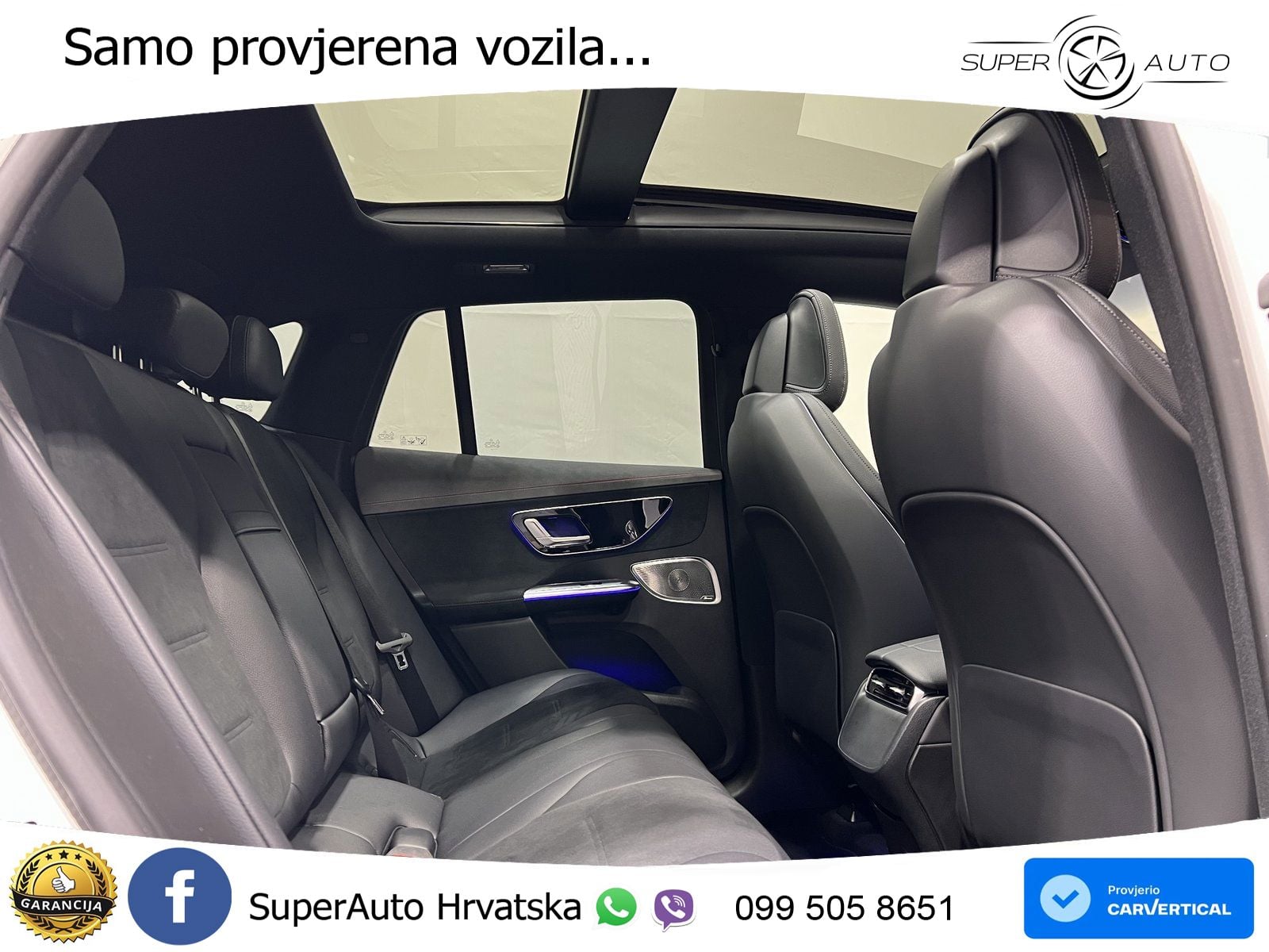 Mercedes EQE SUV 350+ 100 kWh (292 KS) AMG ZRAČNI+ACC+GR SJED+360+PANO