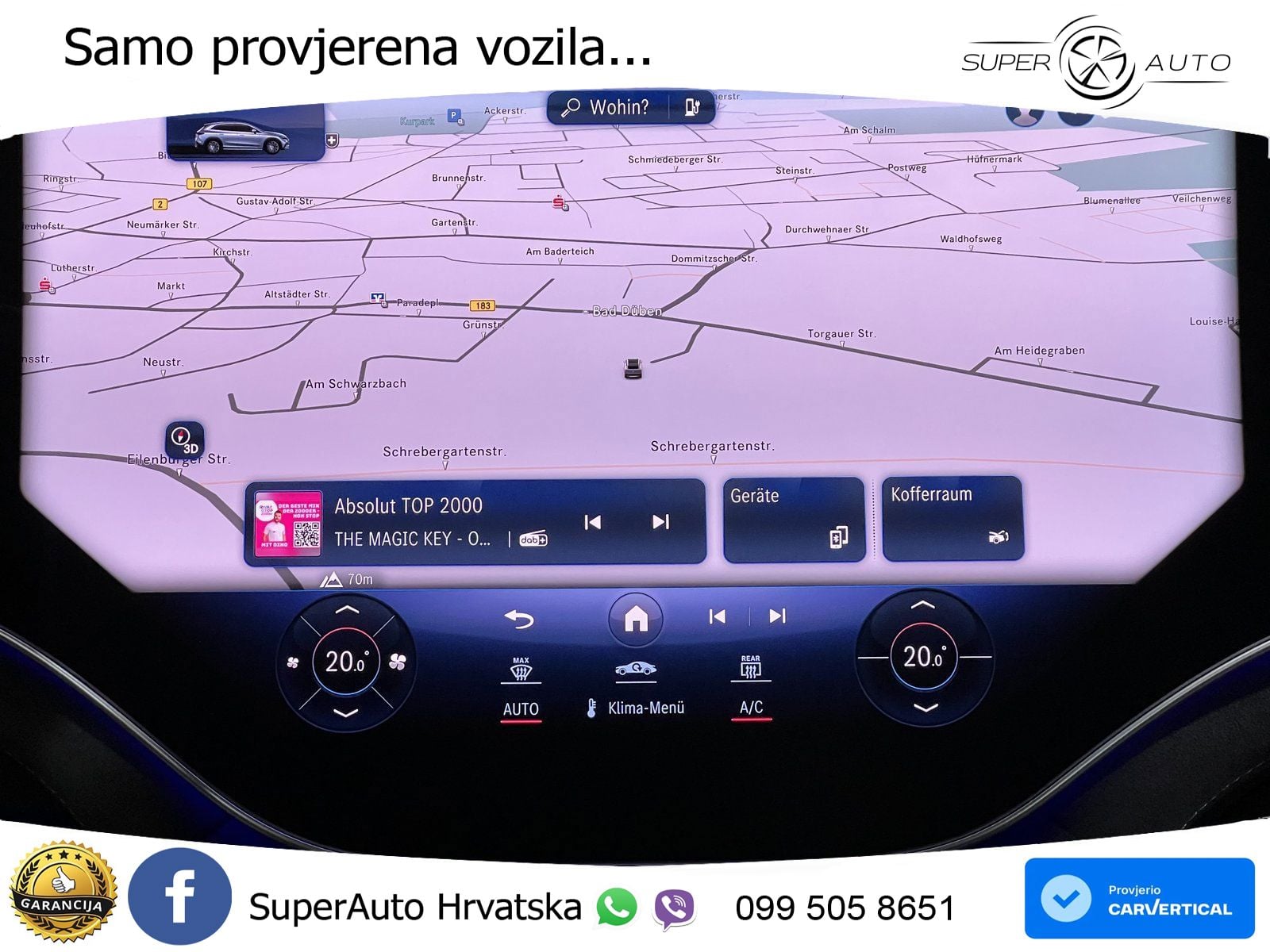 Mercedes EQE SUV 350+ 100 kWh (292 KS) AMG ZRAČNI+ACC+GR SJED+360+PANO