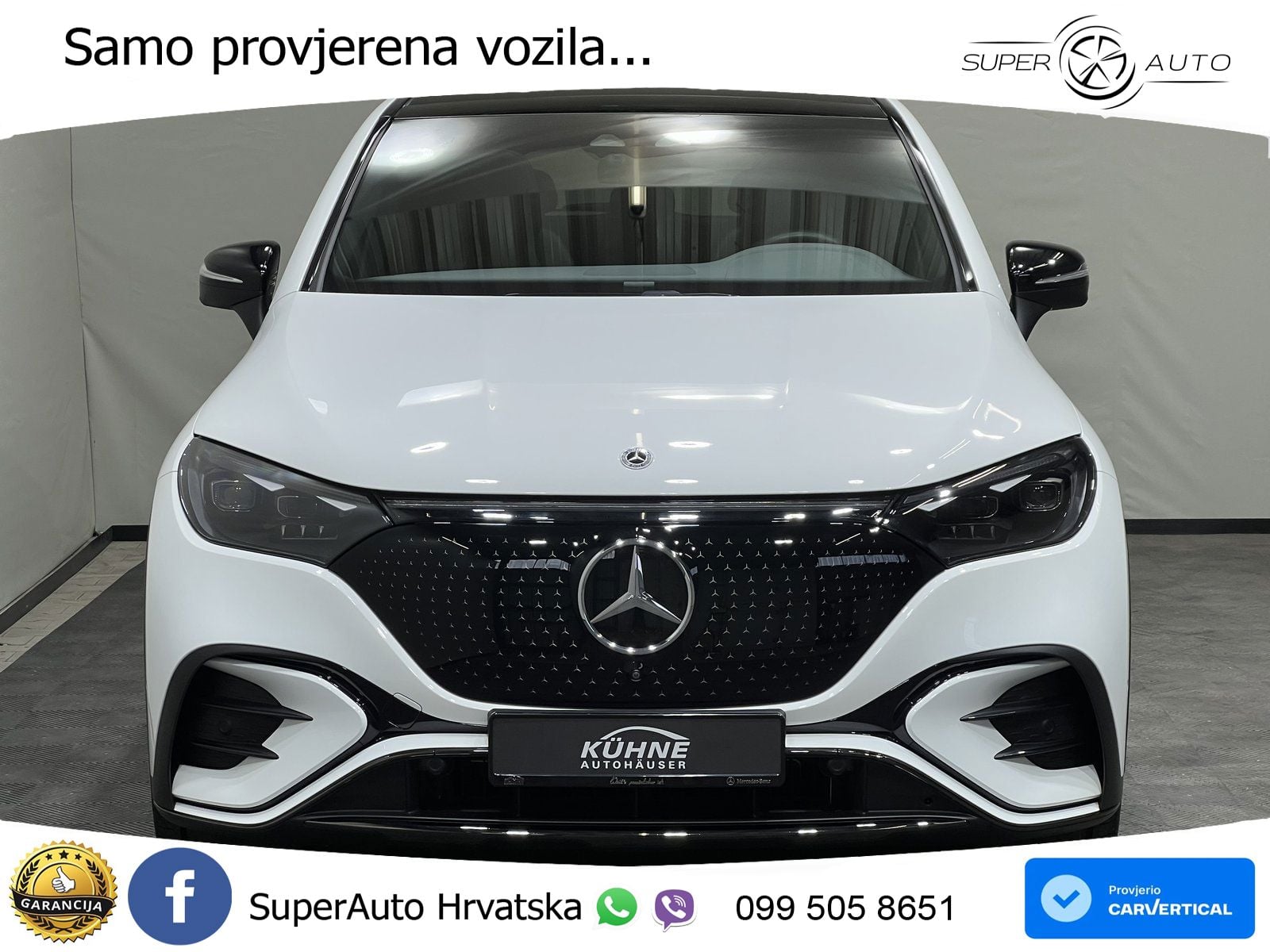 Mercedes EQE SUV 350+ 100 kWh (292 KS) AMG ZRAČNI+ACC+GR SJED+360+PANO