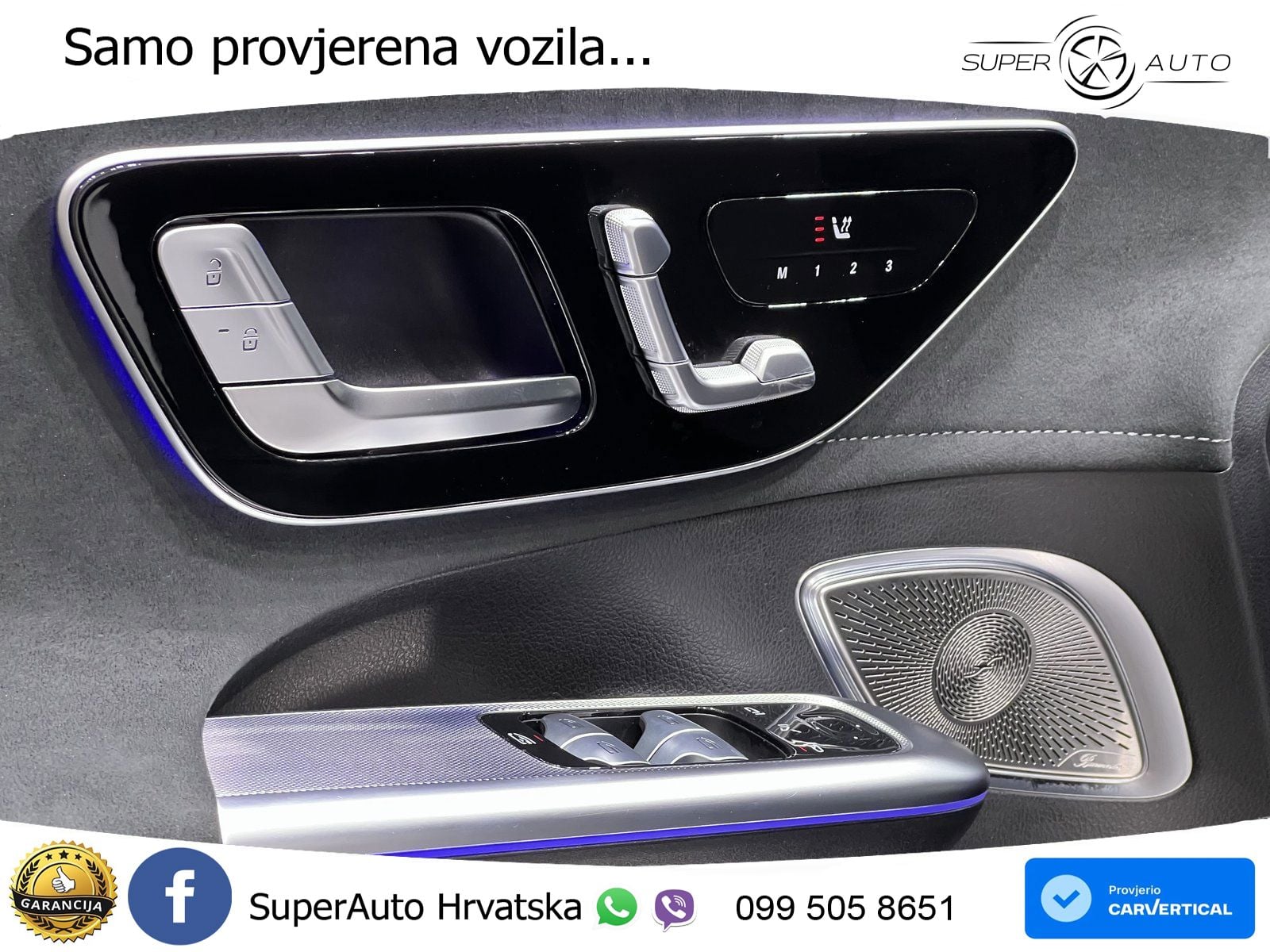 Mercedes EQE SUV 350+ 100 kWh (292 KS) AMG ZRAČNI+ACC+GR SJED+360+PANO