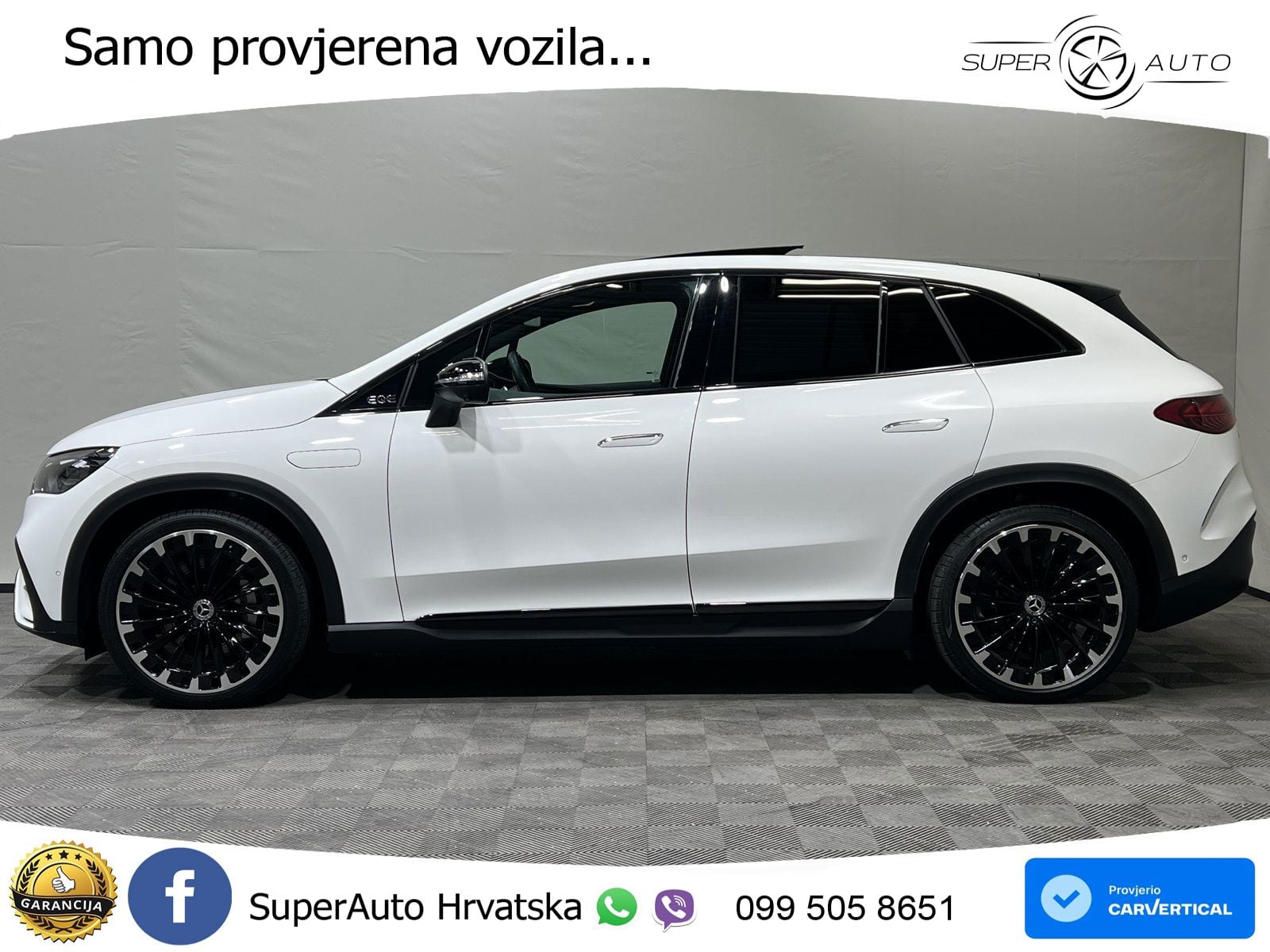 Mercedes EQE SUV 350+ 100 kWh (292 KS) AMG ZRAČNI+ACC+GR SJED+360+PANO