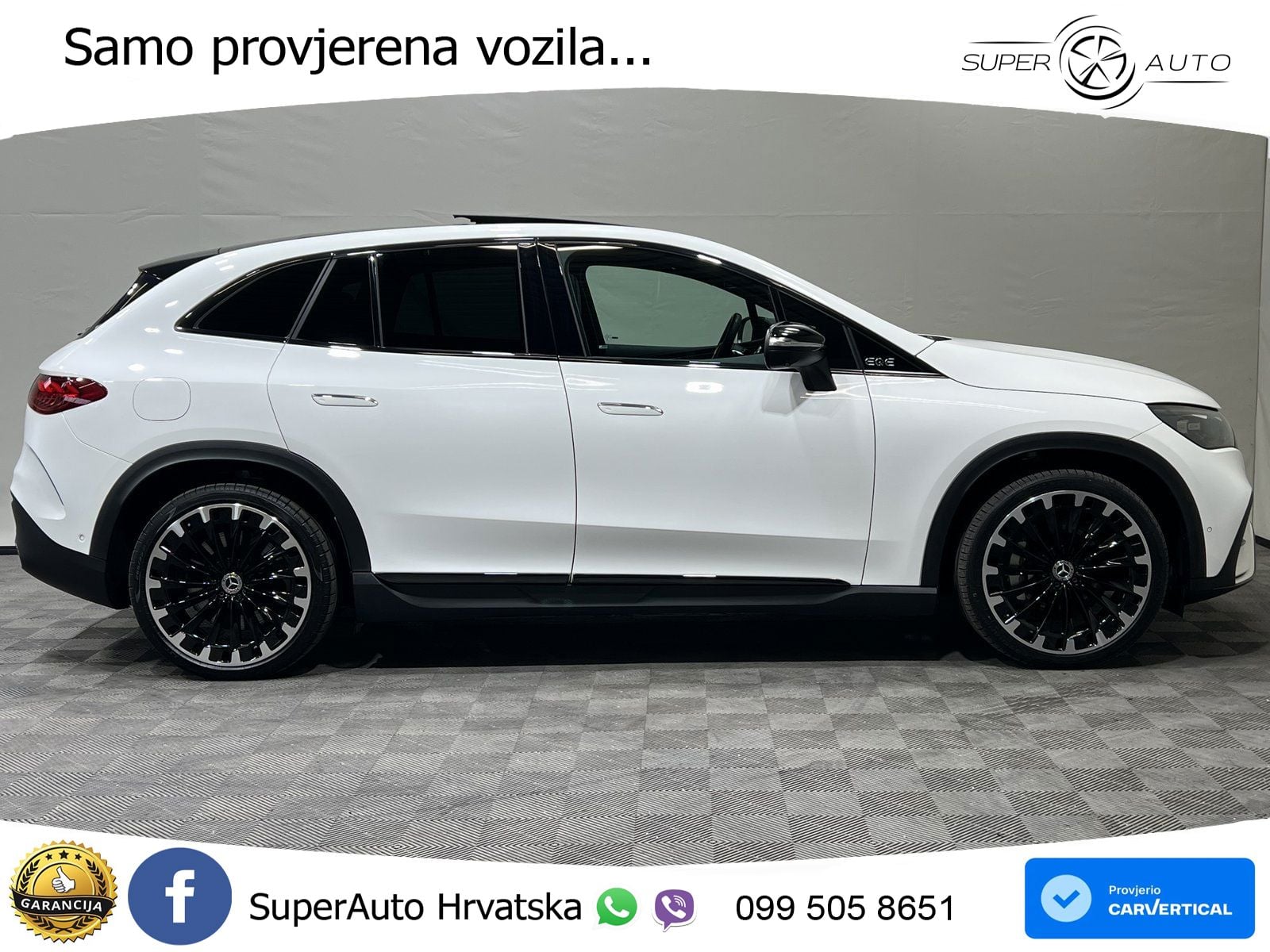 Mercedes EQE SUV 350+ 100 kWh (292 KS) AMG ZRAČNI+ACC+GR SJED+360+PANO