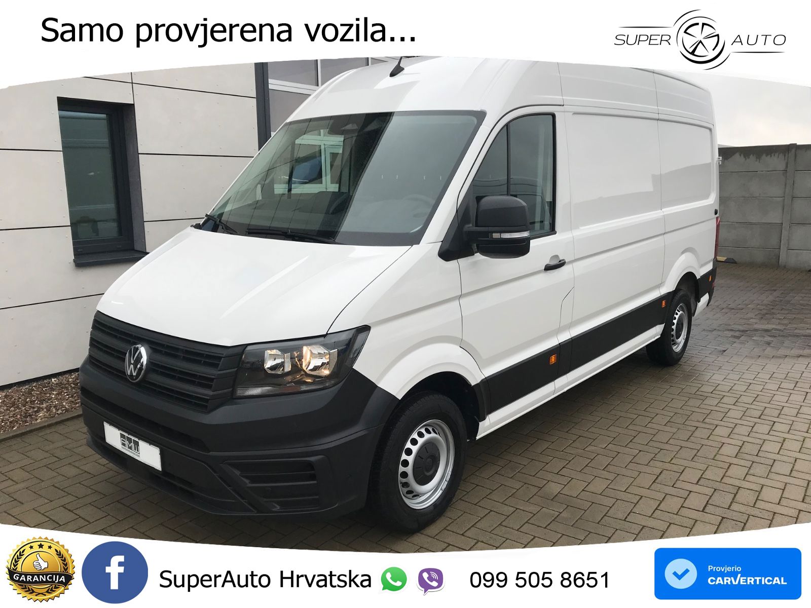 Volkswagen Crafter 35 2.0 BI TDI L3  SITZH. APP (OHN.SCHÄD) 177 KS