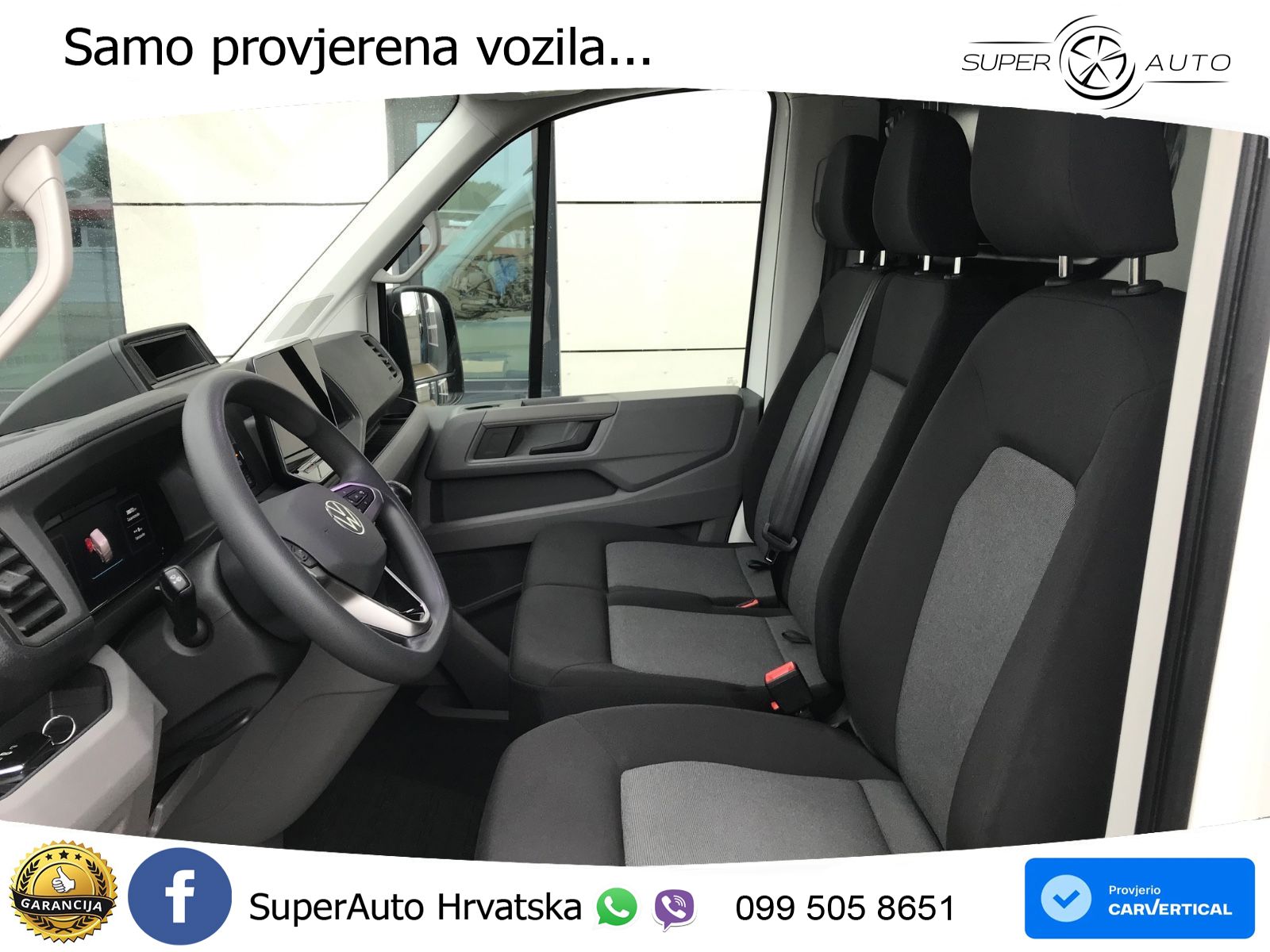 Volkswagen Crafter 35 2.0 BI TDI L3  SITZH. APP (OHN.SCHÄD) 177 KS