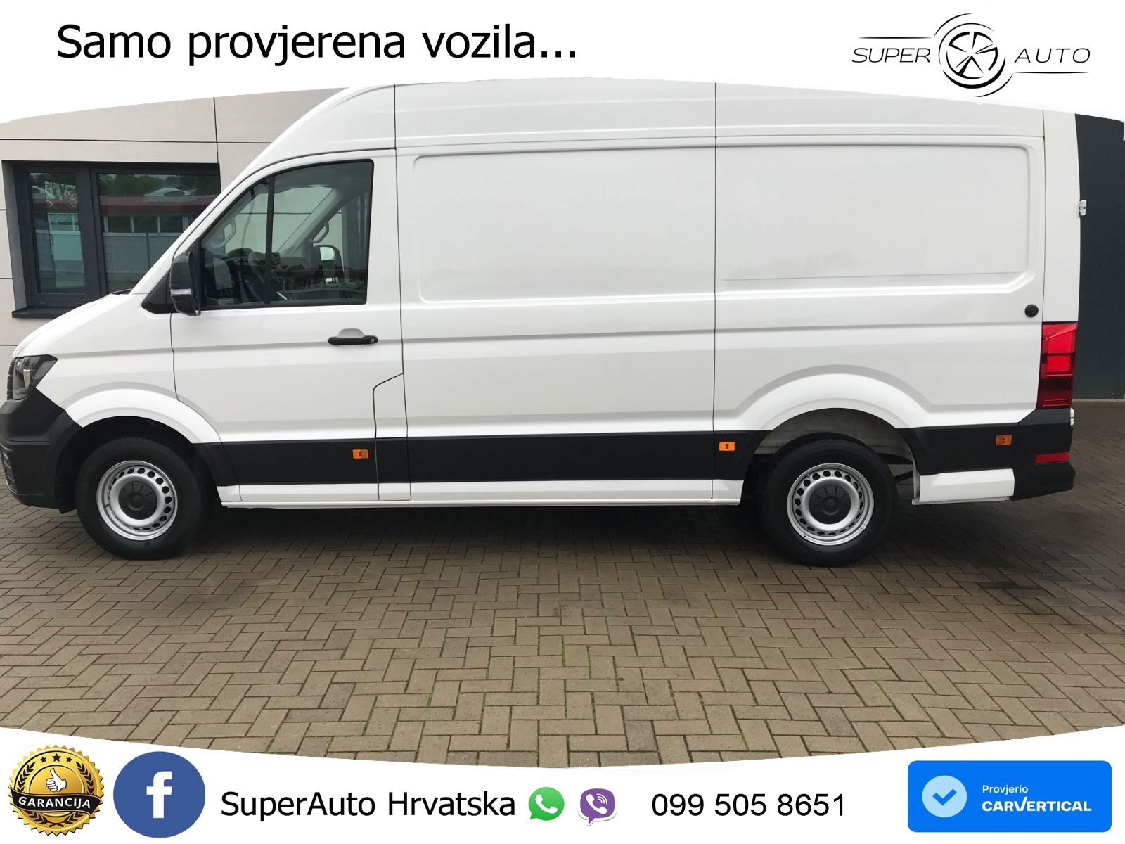 Volkswagen Crafter 35 2.0 BI TDI L3  SITZH. APP (OHN.SCHÄD) 177 KS