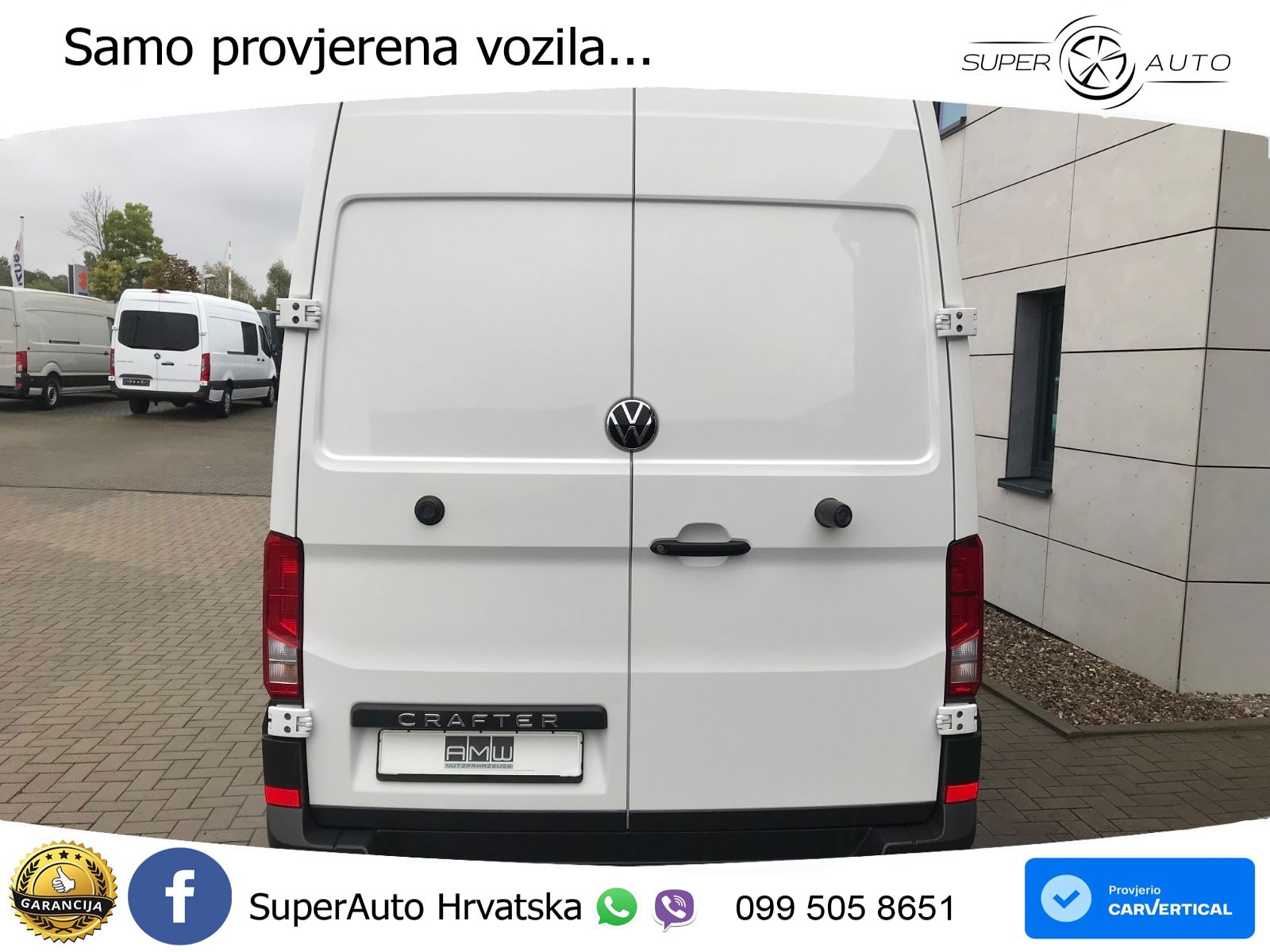Volkswagen Crafter 35 2.0 BI TDI L3  SITZH. APP (OHN.SCHÄD) 177 KS