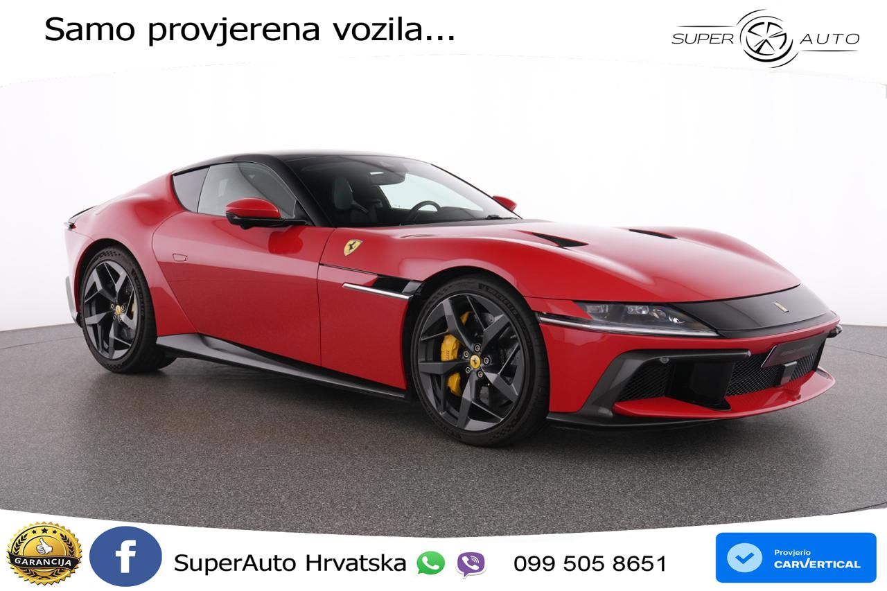 Ferrari 12Cilindri Spider 6.5 V12 (830 KS) F1 DCT LED+ACC