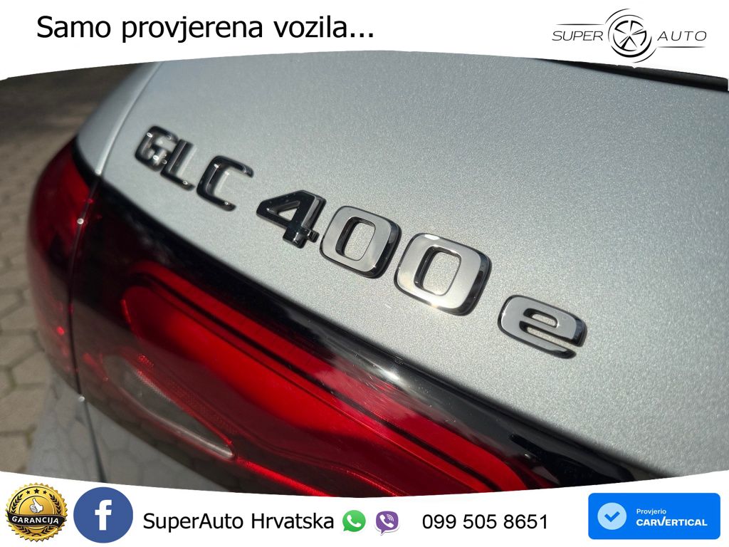 Mercedes GLC 400e (381 KS) 4MATIC 9G-TRONIC AMG ACC+HEAD+GR SJED+360+PANO