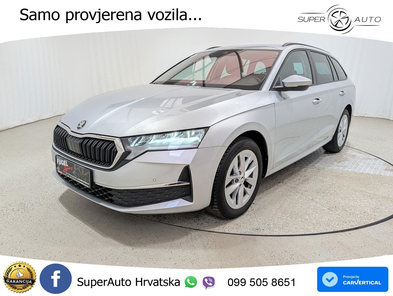 Škoda Octavia Combi 2.0 TDI (150 KS) DSG Selection LED+GR SJED+ACC
