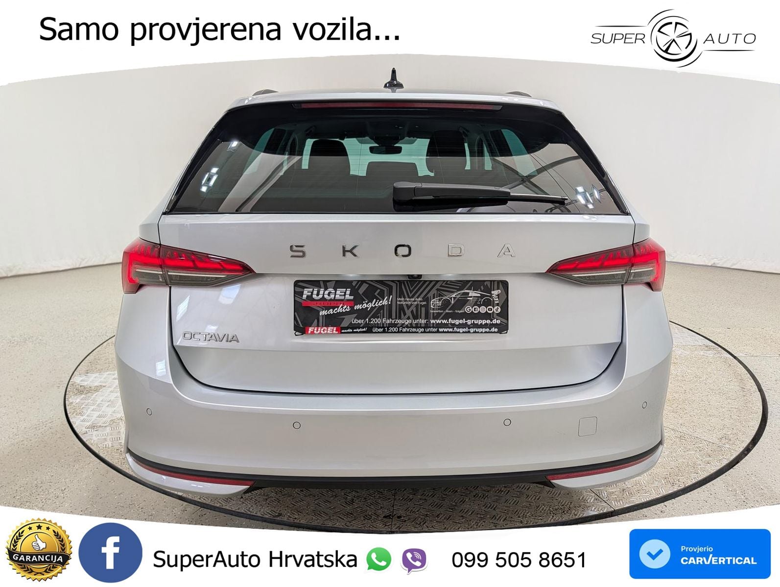 Škoda Octavia Combi 2.0 TDI (150 KS) DSG Selection LED+GR SJED+ACC