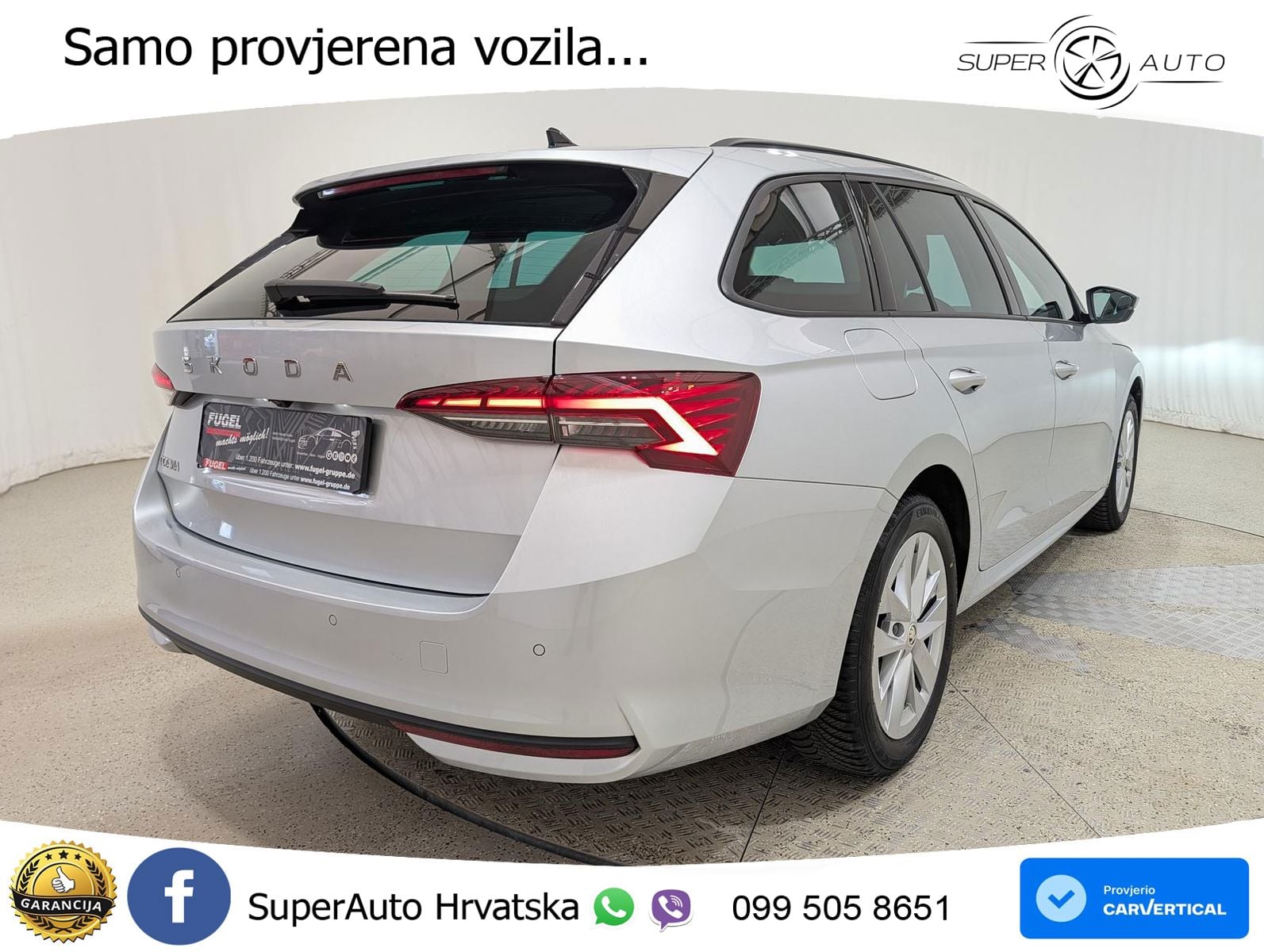 Škoda Octavia Combi 2.0 TDI (150 KS) DSG Selection LED+GR SJED+ACC
