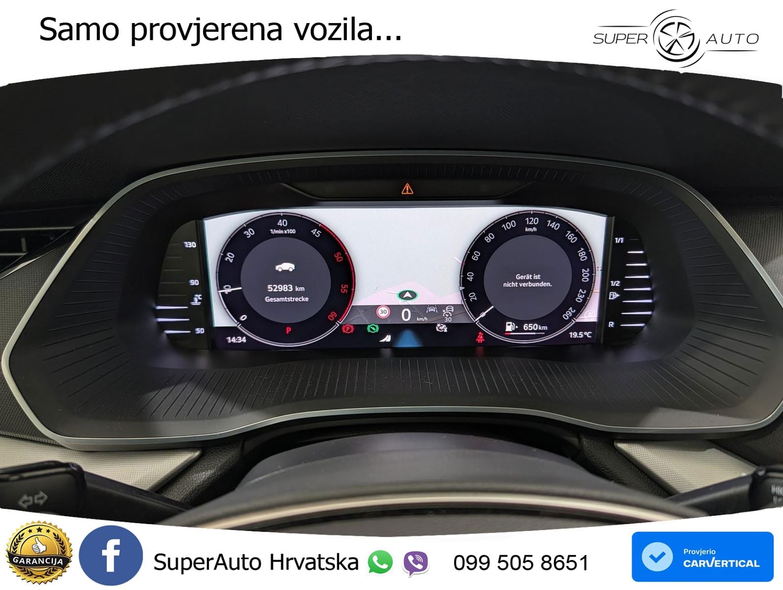 Škoda Octavia Combi 2.0 TDI (150 KS) DSG Selection LED+GR SJED+ACC