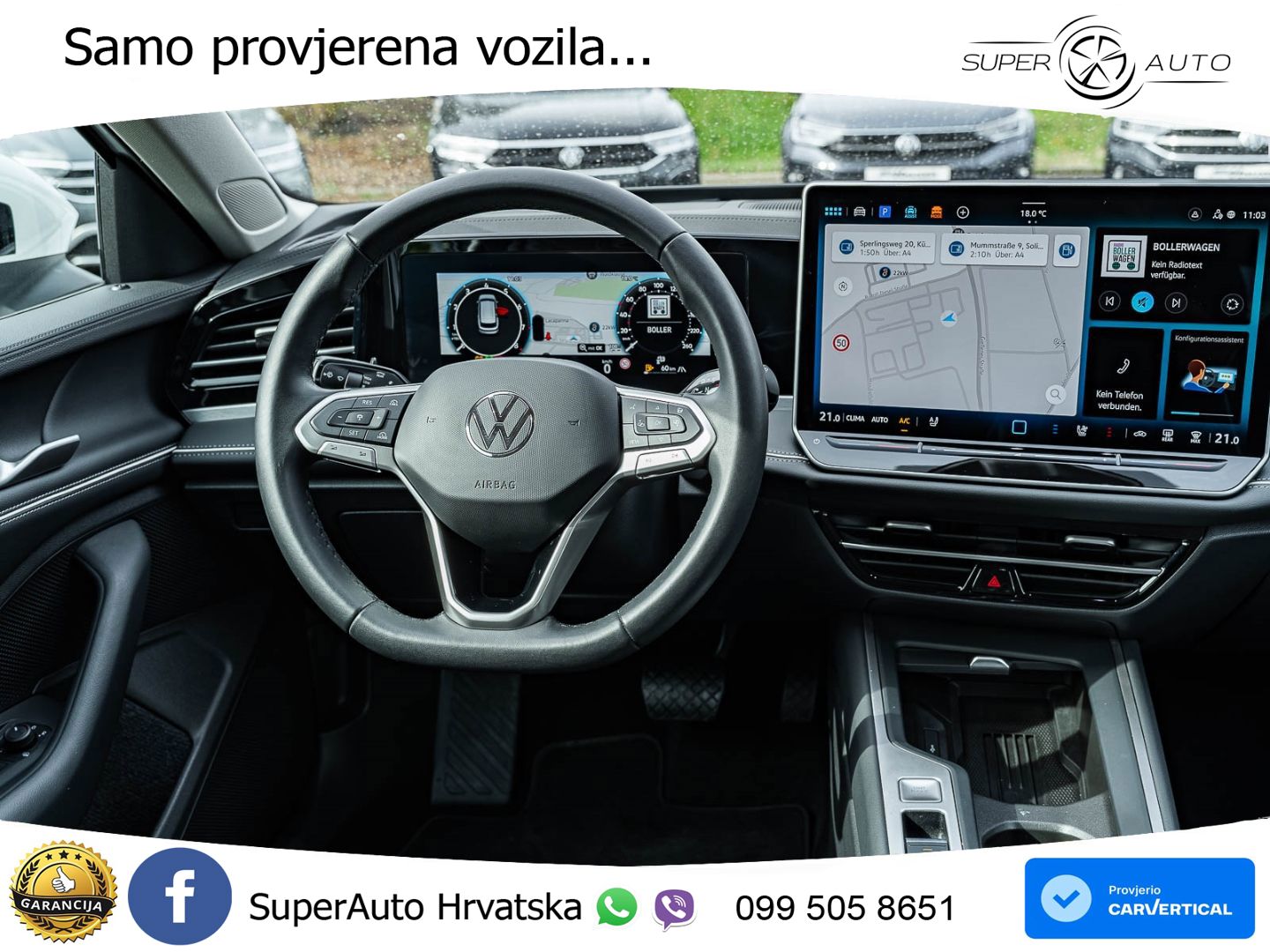 Volkswagen Passat Variant 1.5 eTSI (150 KS) DSG Business LED+GR SJED+ACC