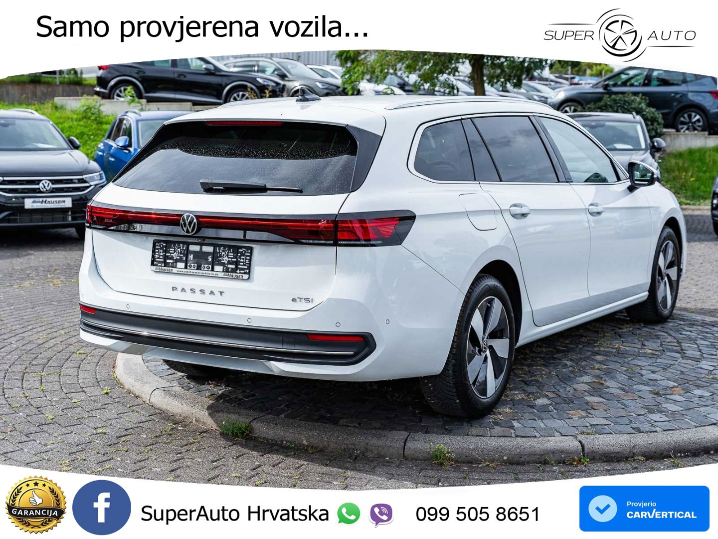 Volkswagen Passat Variant 1.5 eTSI (150 KS) DSG Business LED+GR SJED+ACC