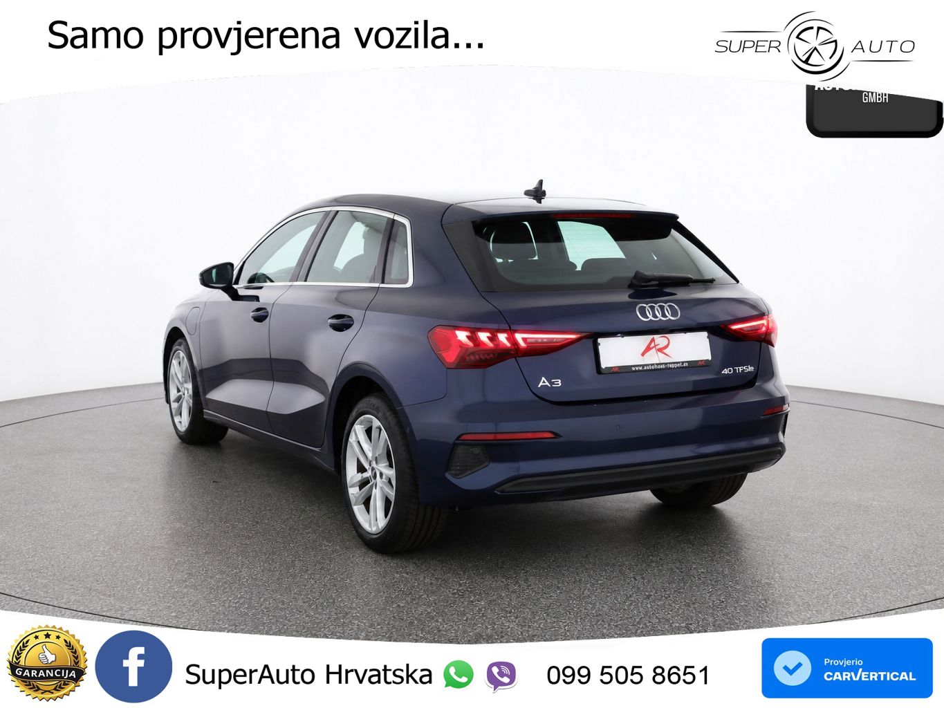Audi A3 40 TFSIe (204 KS) S tronic LED+ACC