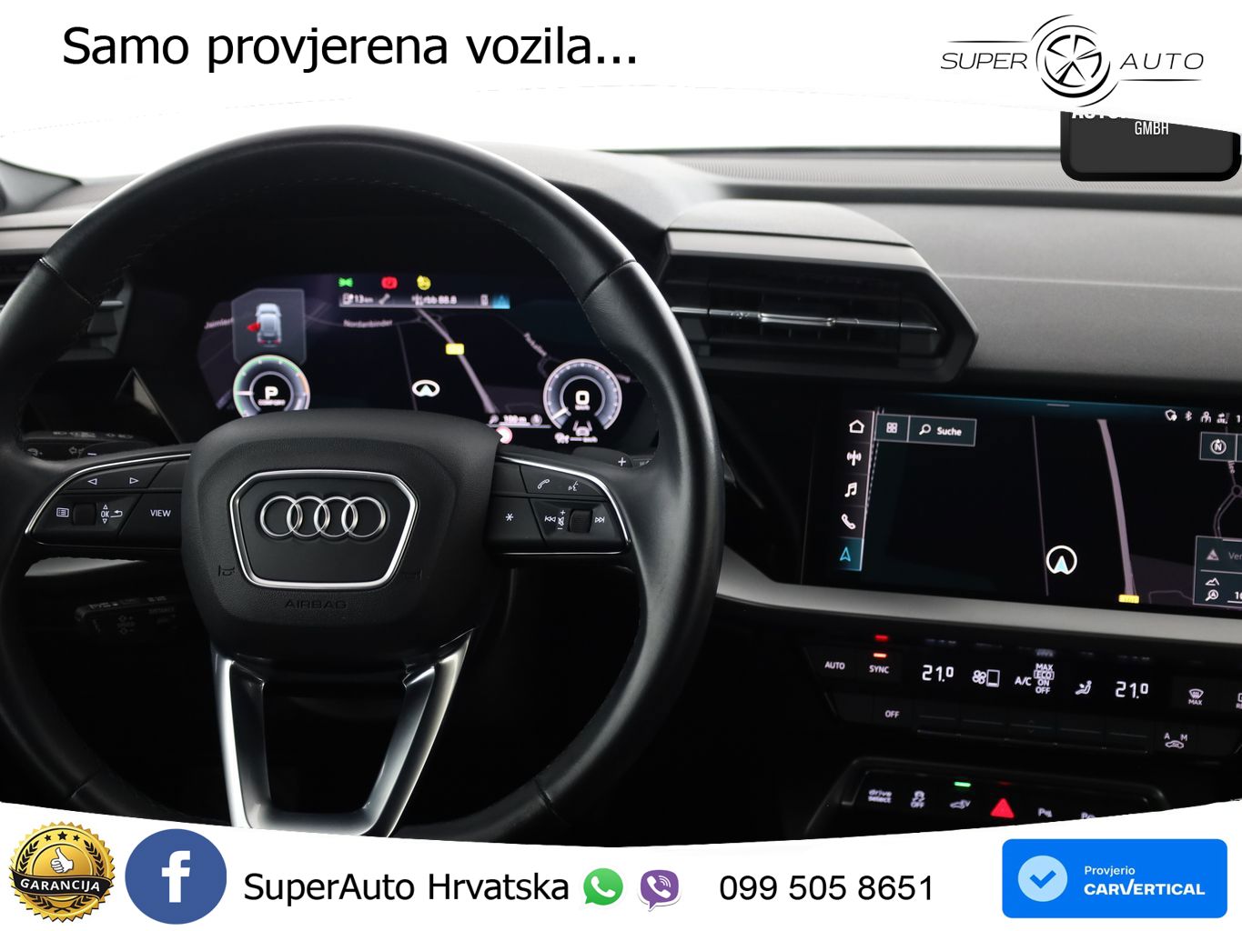 Audi A3 40 TFSIe (204 KS) S tronic LED+ACC