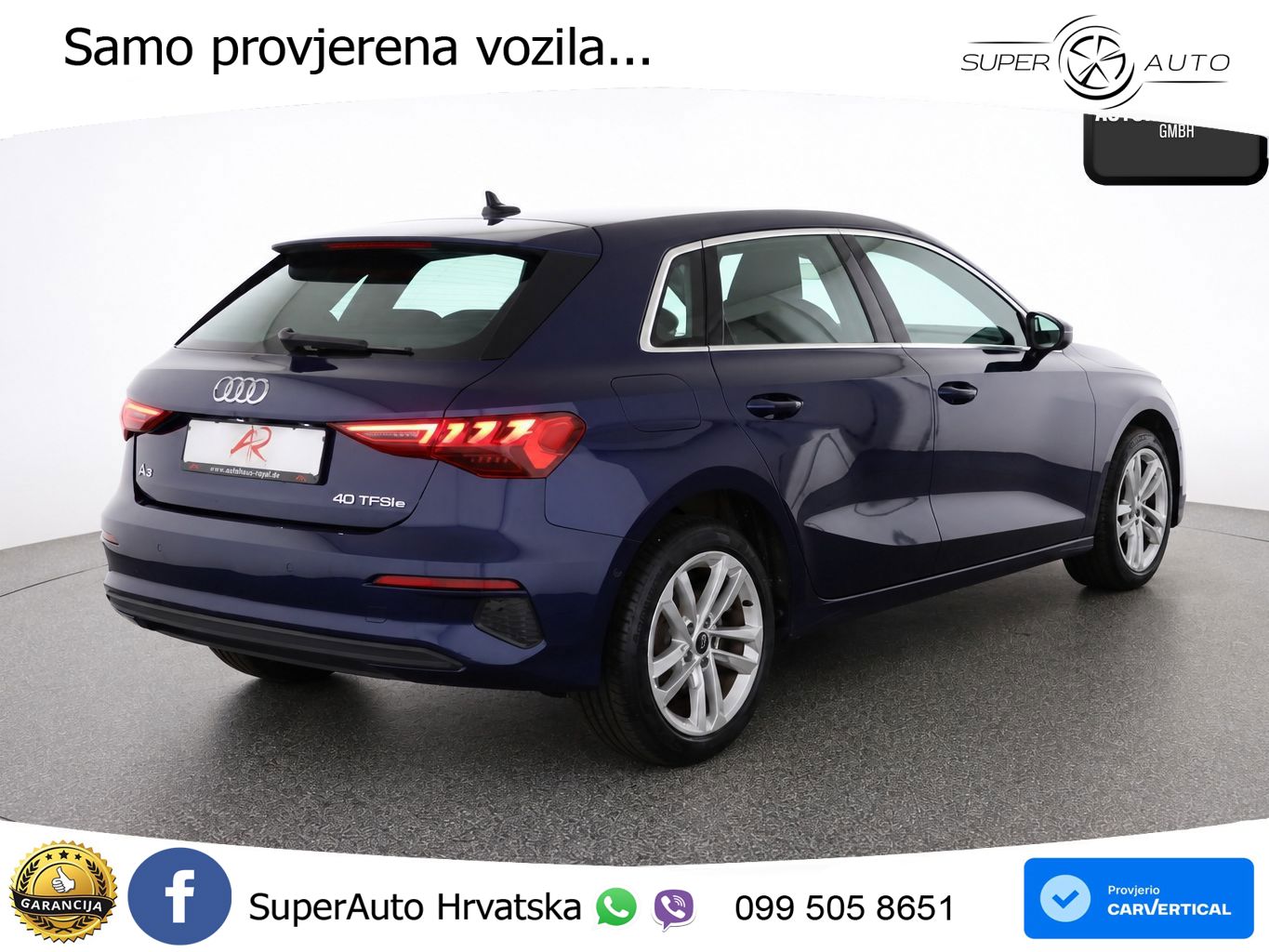 Audi A3 40 TFSIe (204 KS) S tronic LED+ACC