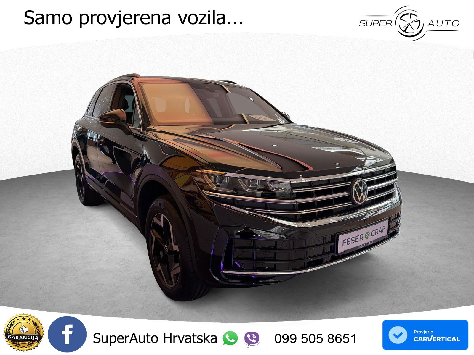 Volkswagen Touareg 3.0 V6 TDI (286 KS) 4MOTION Tiptronic ZRAČNI+ACC+4xGR SJED+360