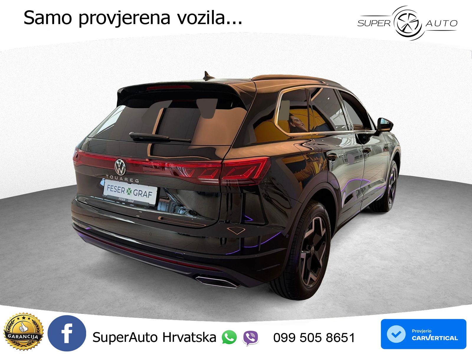 Volkswagen Touareg 3.0 V6 TDI (286 KS) 4MOTION Tiptronic ZRAČNI+ACC+4xGR SJED+360