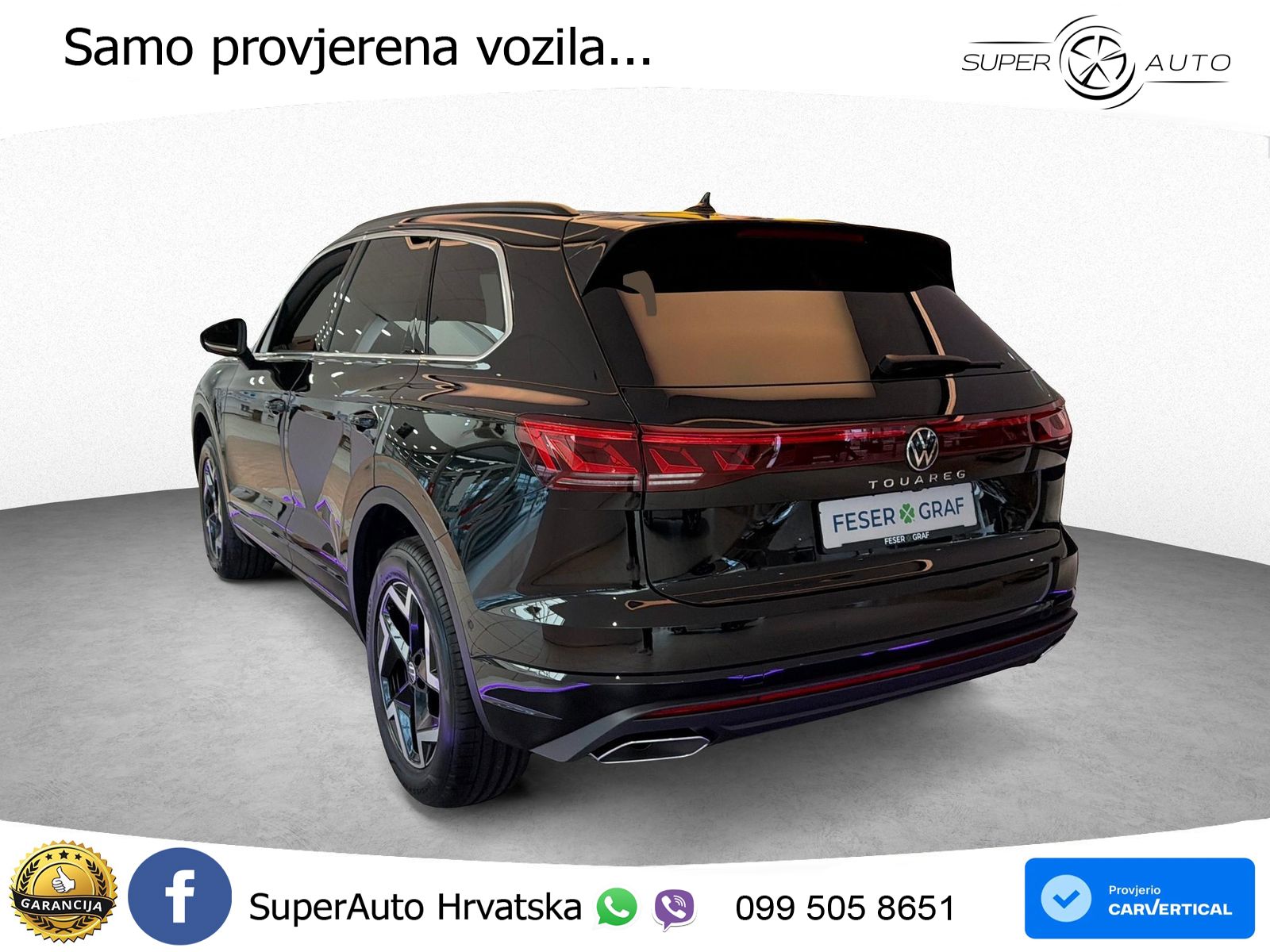 Volkswagen Touareg 3.0 V6 TDI (286 KS) 4MOTION Tiptronic ZRAČNI+ACC+4xGR SJED+360