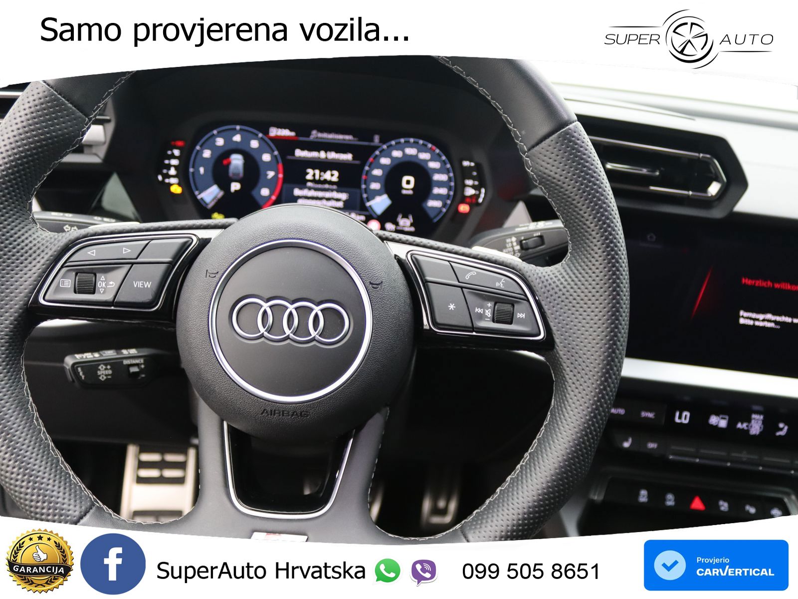 Audi A3 Sportback 30 TFSI (116 KS) Mild Hybrid S tronic LED+GR SJED+ACC