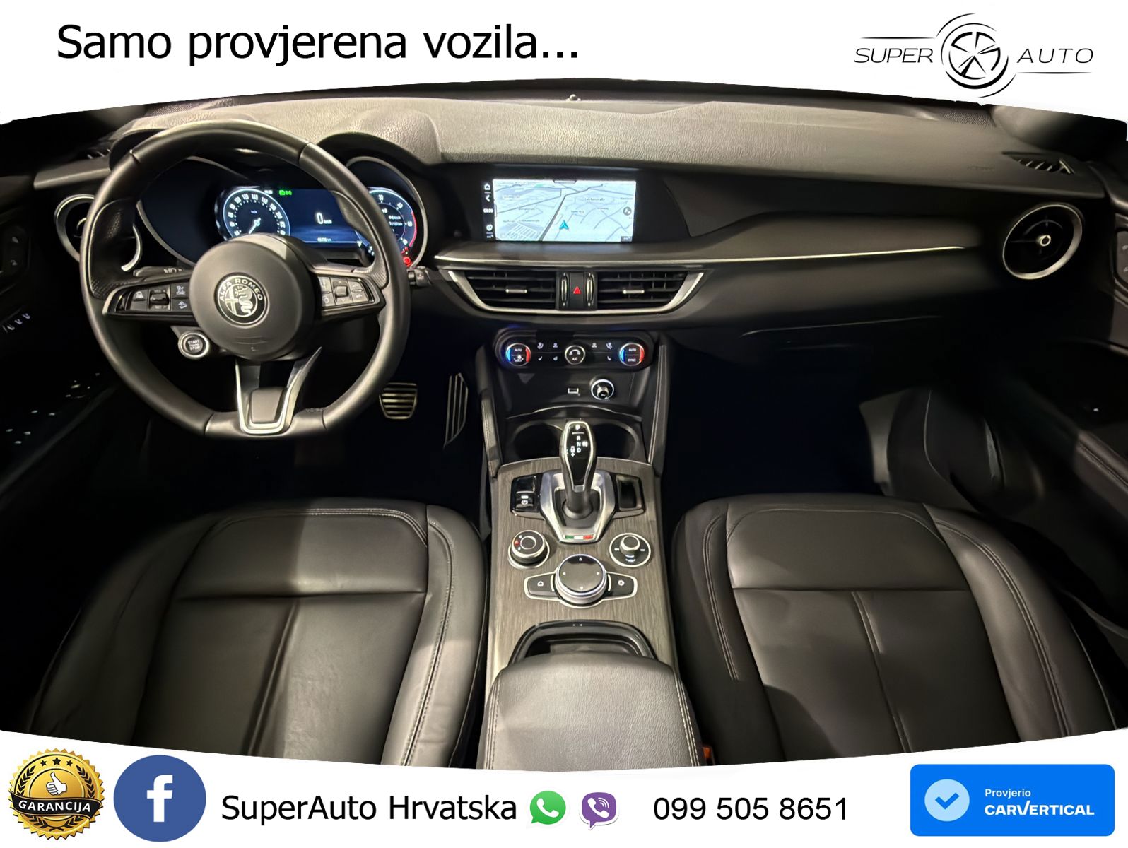Alfa Romeo Stelvio 2.2 MultiJet II (210 KS) Q4 Automatic LED+GR SJED+ACC