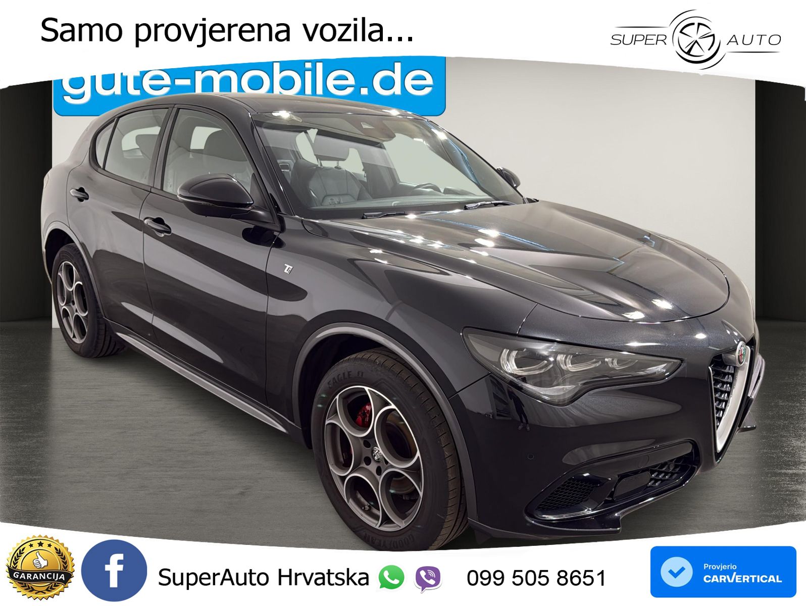 Alfa Romeo Stelvio 2.2 MultiJet II (210 KS) Q4 Automatic LED+GR SJED+ACC