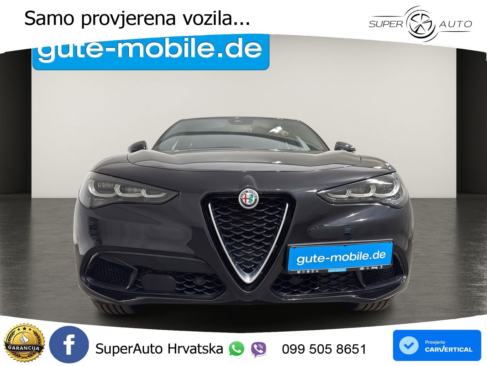 Alfa Romeo Stelvio 2.2 MultiJet II (210 KS) Q4 Automatic LED+GR SJED+ACC