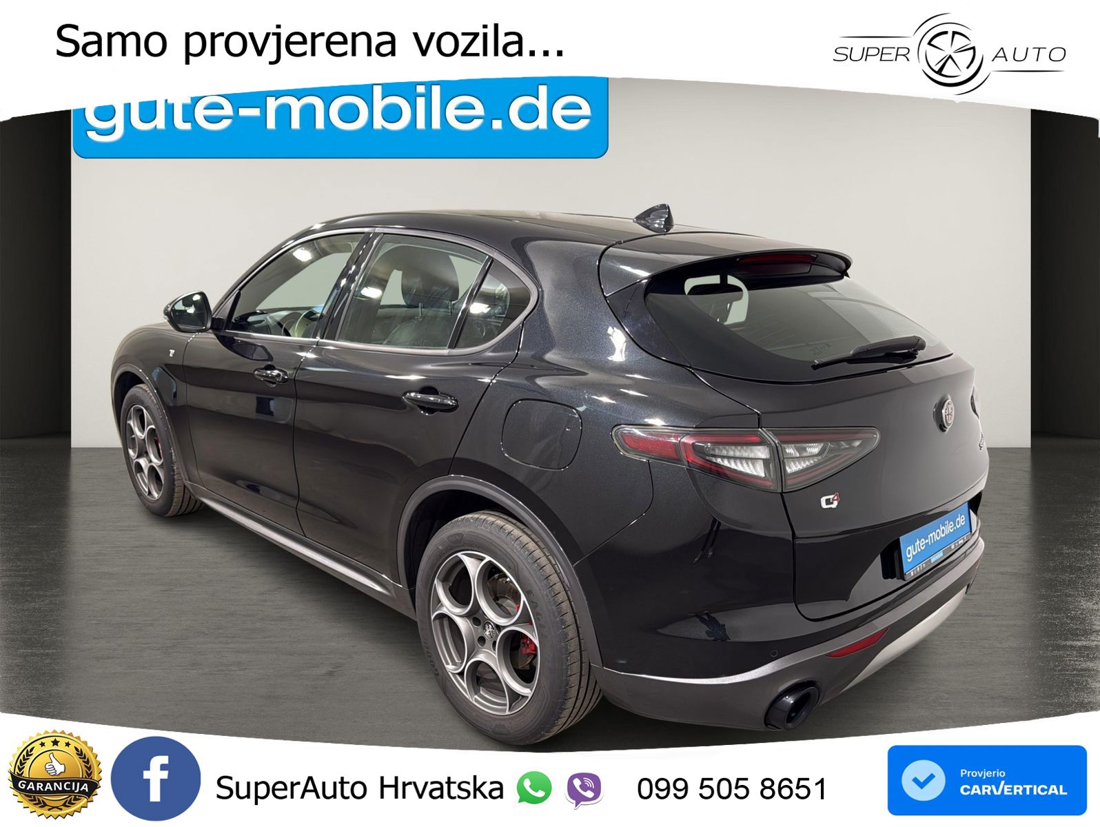 Alfa Romeo Stelvio 2.2 MultiJet II (210 KS) Q4 Automatic LED+GR SJED+ACC