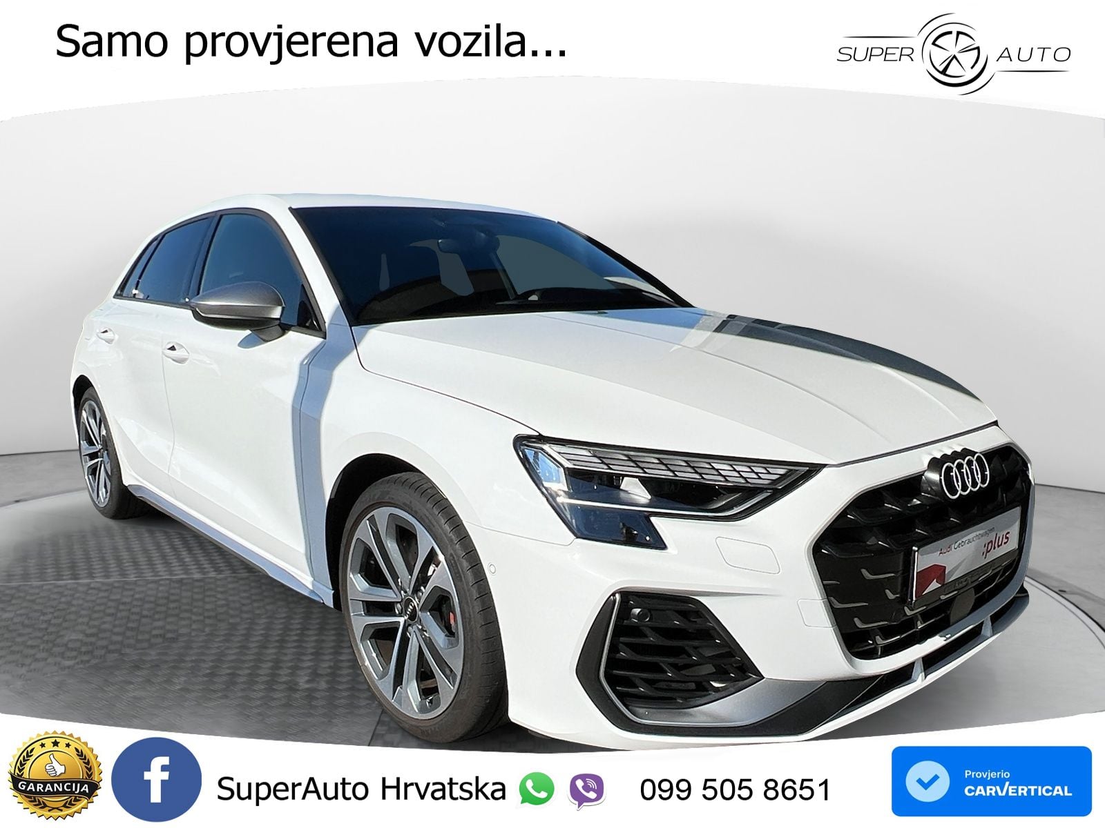 Audi S3 2.0 TFSI (333 KS) quattro S tronic MATRIX+GR SJED+KAM