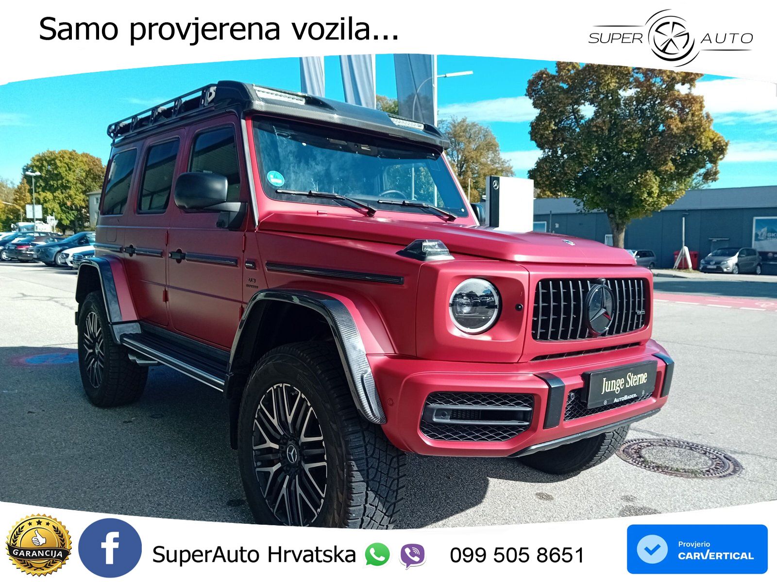 Mercedes AMG G 63 Long V8 (585 KS) 4MATIC 9G-TRONIC AMG SPEEDSHIFT TCT