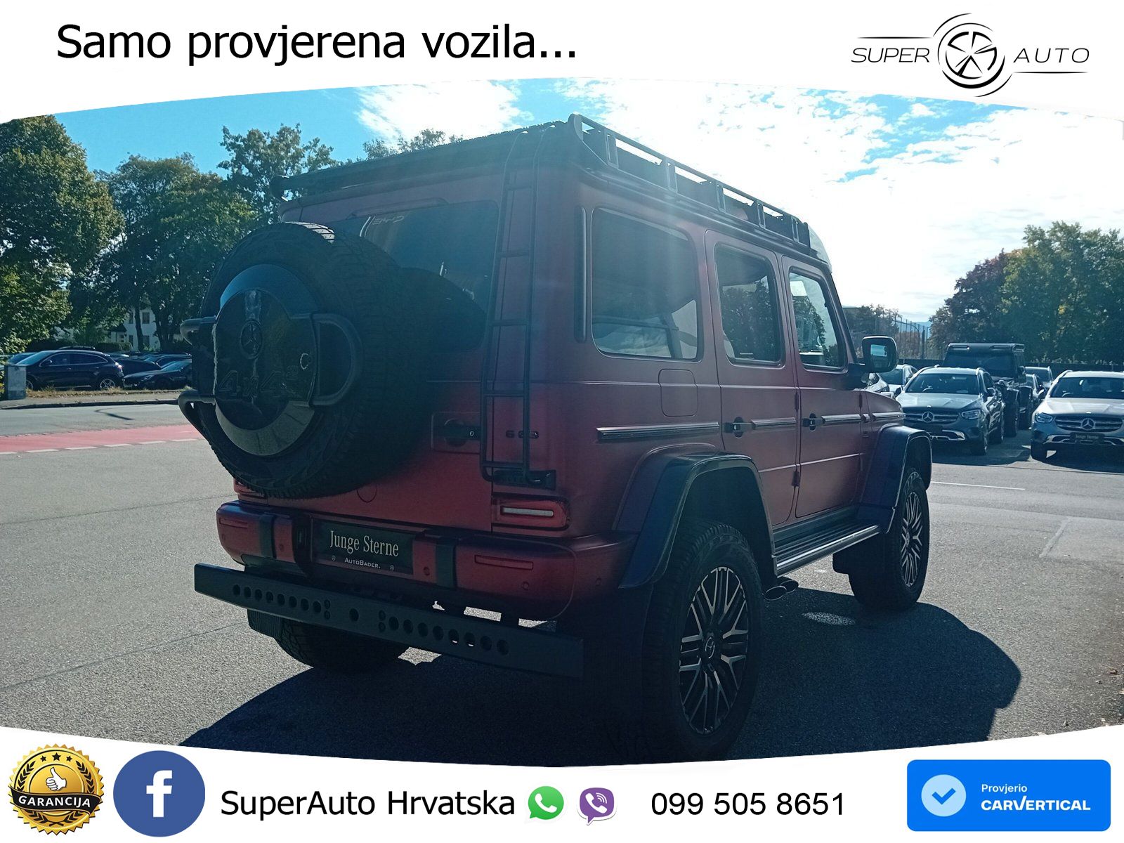 Mercedes AMG G 63 Long V8 (585 KS) 4MATIC 9G-TRONIC AMG SPEEDSHIFT TCT