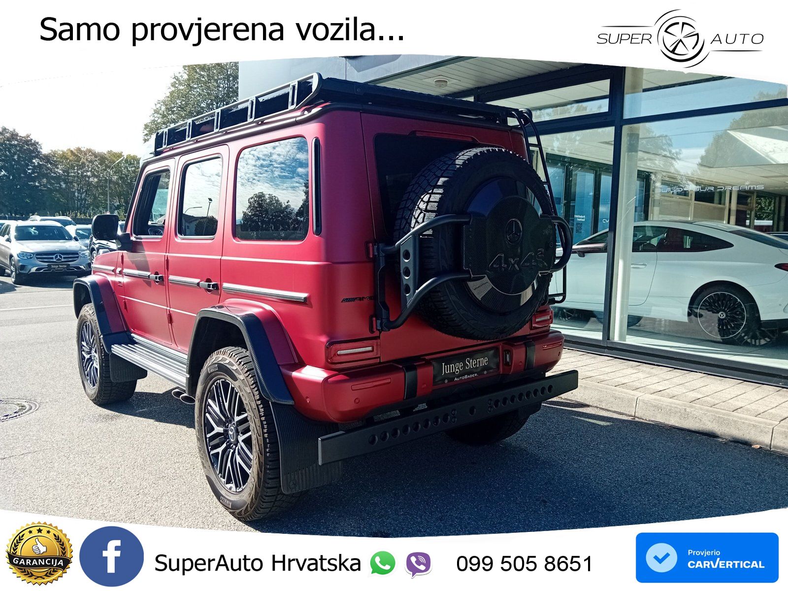 Mercedes AMG G 63 Long V8 (585 KS) 4MATIC 9G-TRONIC AMG SPEEDSHIFT TCT