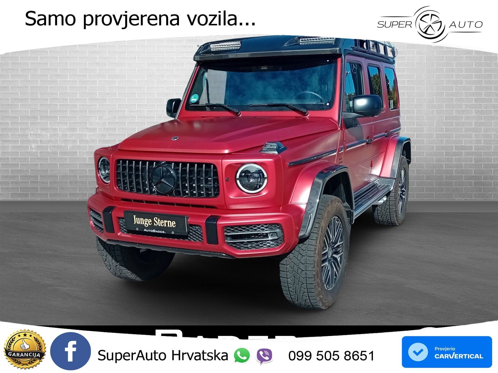 Mercedes AMG G 63 Long V8 (585 KS) 4MATIC 9G-TRONIC AMG SPEEDSHIFT TCT