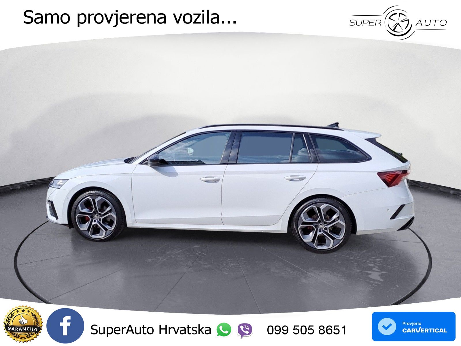 Škoda Octavia Combi RS 2.0 TDI (200 KS) DSG LED+GR SJED+ACC