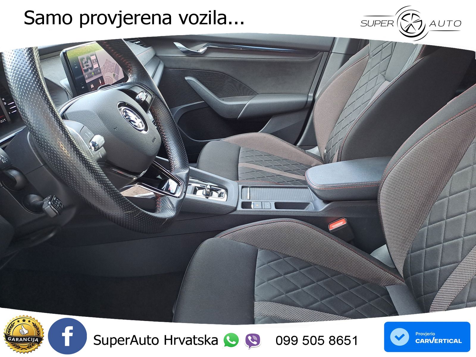 Škoda Octavia Combi RS 2.0 TDI (200 KS) DSG LED+GR SJED+ACC