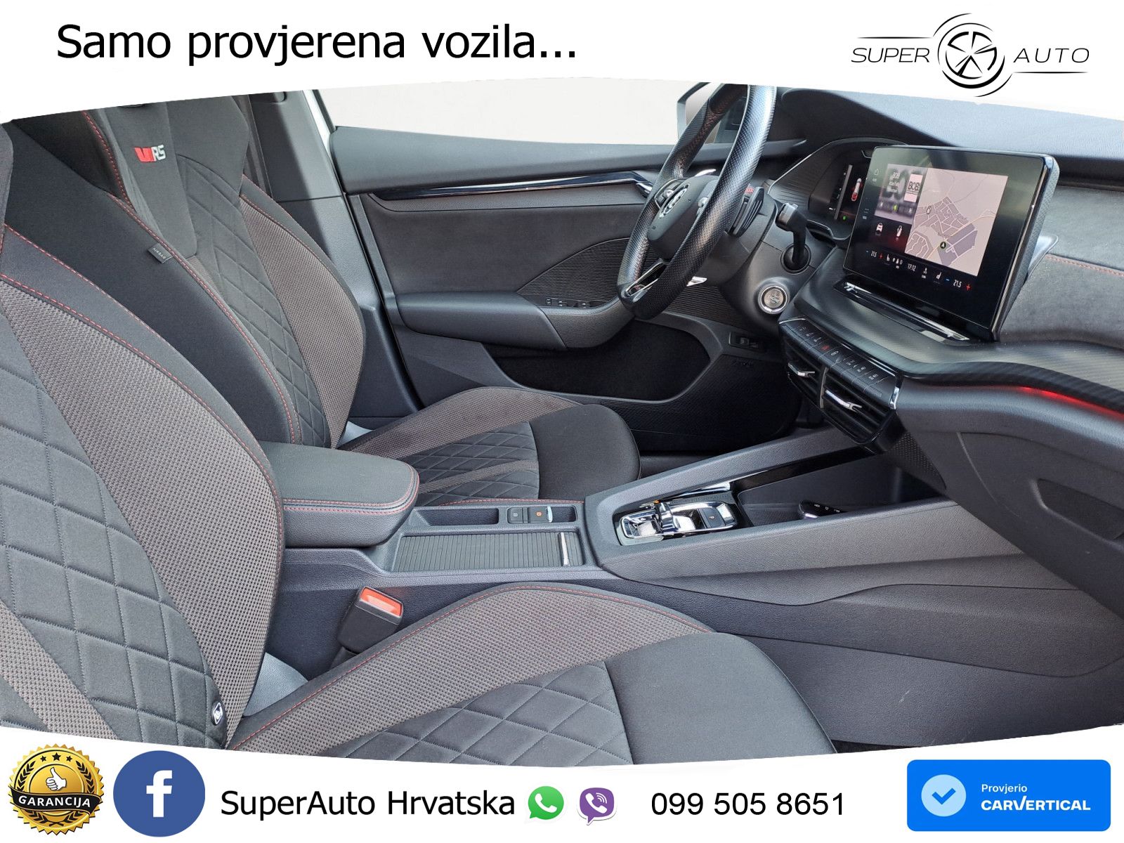 Škoda Octavia Combi RS 2.0 TDI (200 KS) DSG LED+GR SJED+ACC