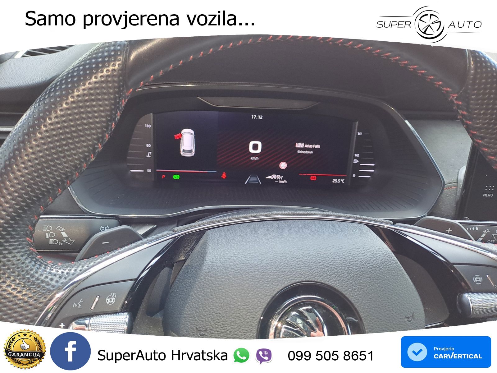 Škoda Octavia Combi RS 2.0 TDI (200 KS) DSG LED+GR SJED+ACC