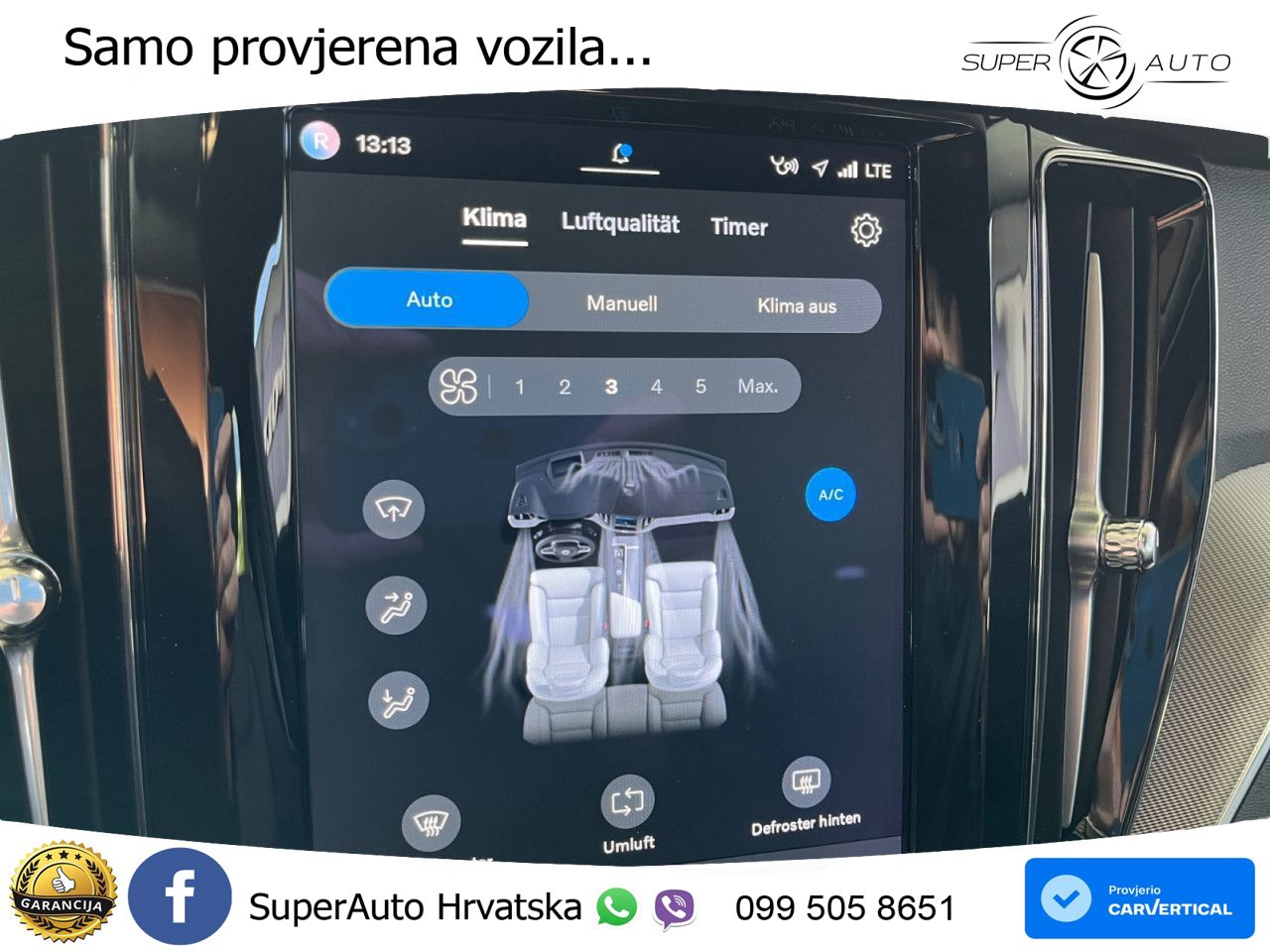 Volvo XC60 B4 Diesel FWD Geartronic LED+GR SJED+ACC