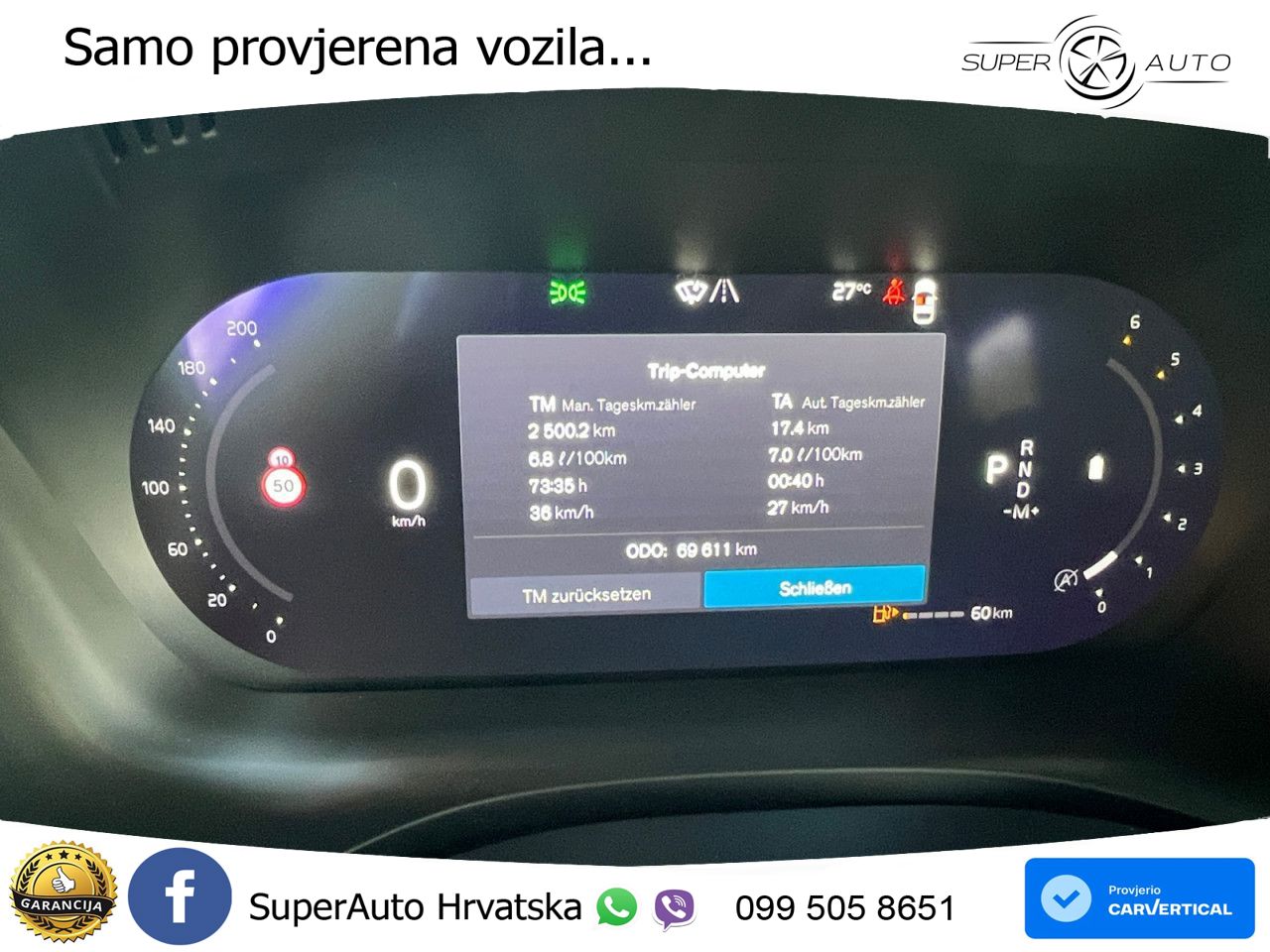 Volvo XC60 B4 Diesel FWD Geartronic LED+GR SJED+ACC