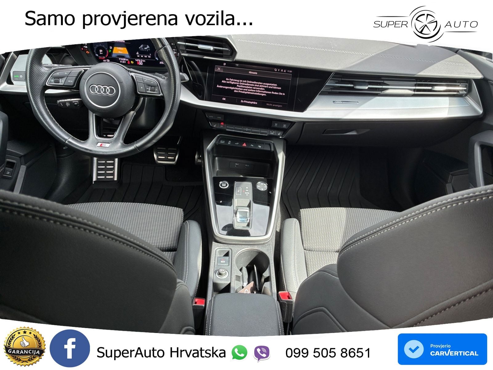 Audi A3 40 TFSIe (204 KS) S tronic 2x S line