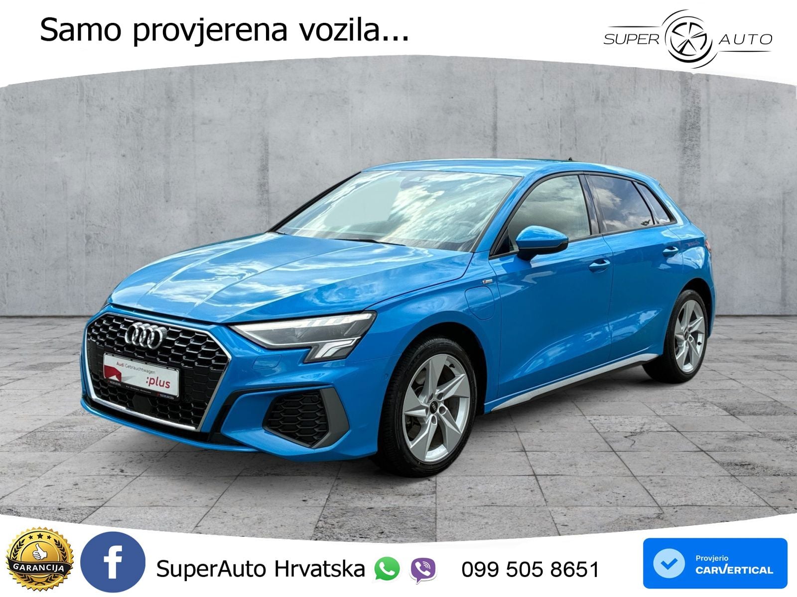Audi A3 40 TFSIe (204 KS) S tronic 2x S line